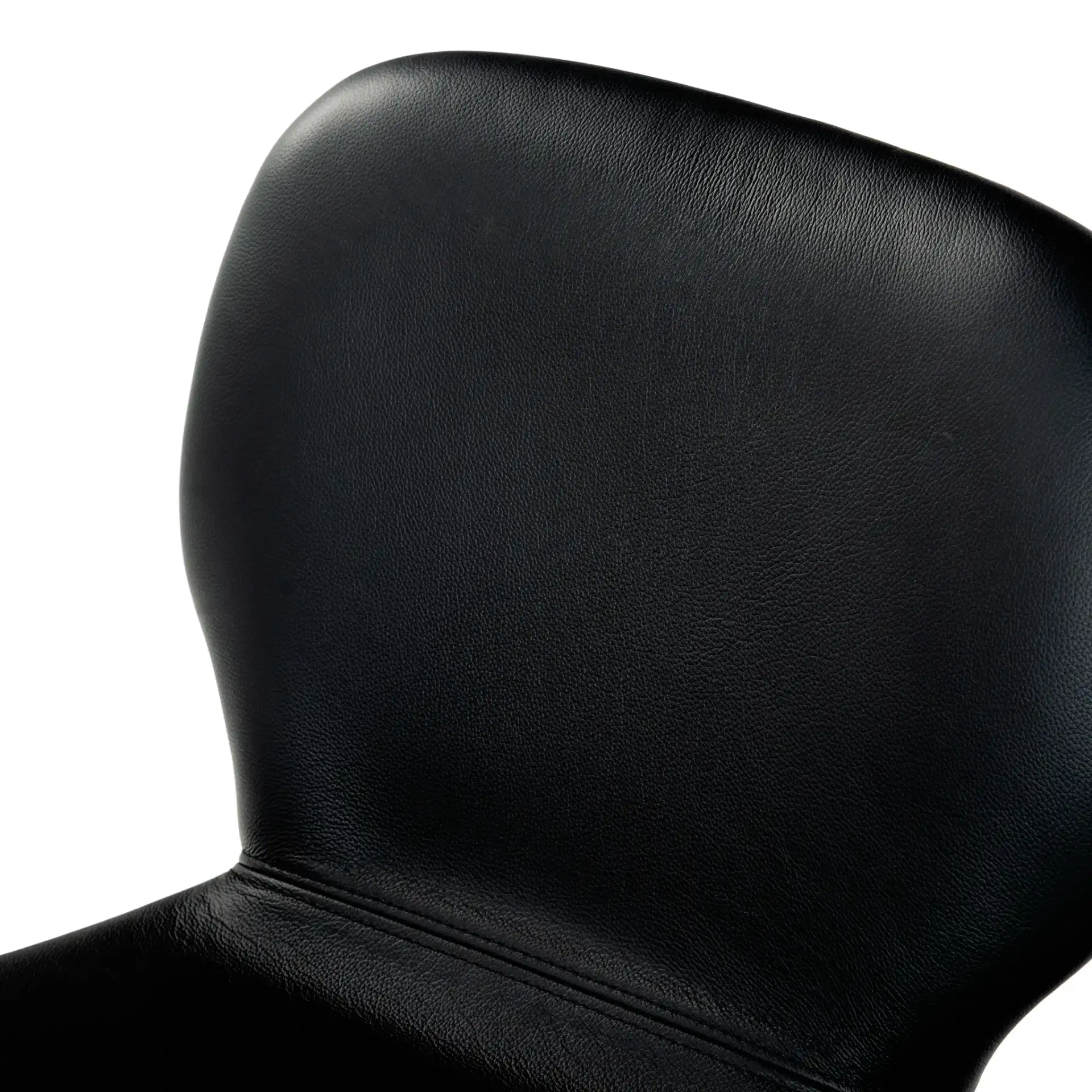 Tazmyn Dining Chair in Black / Walnut in a styled room