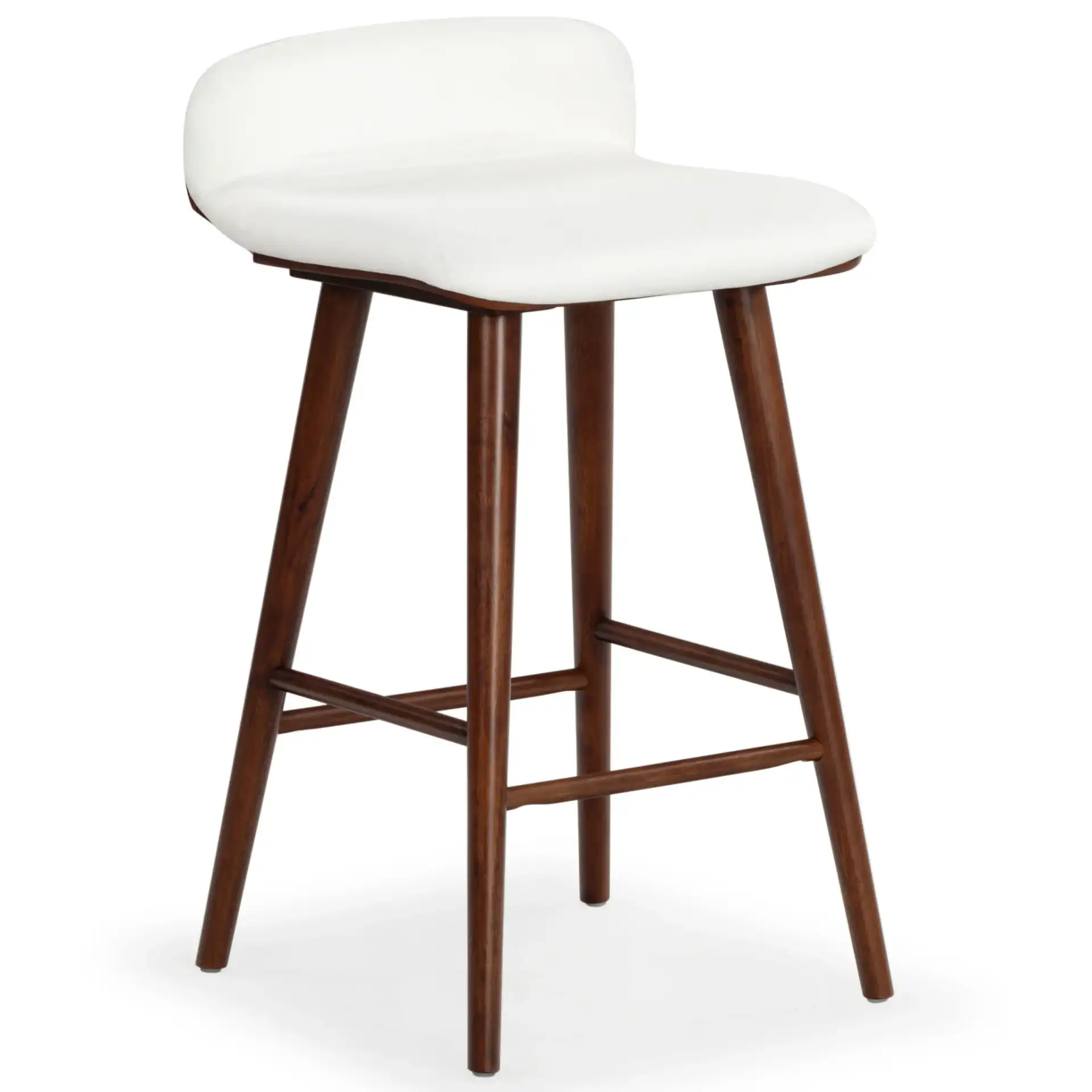 White / Walnut