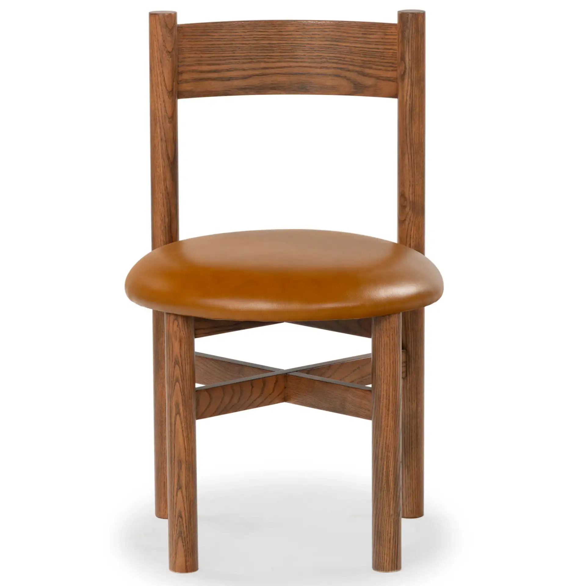 Tayla Dining Chair in Black, detail view