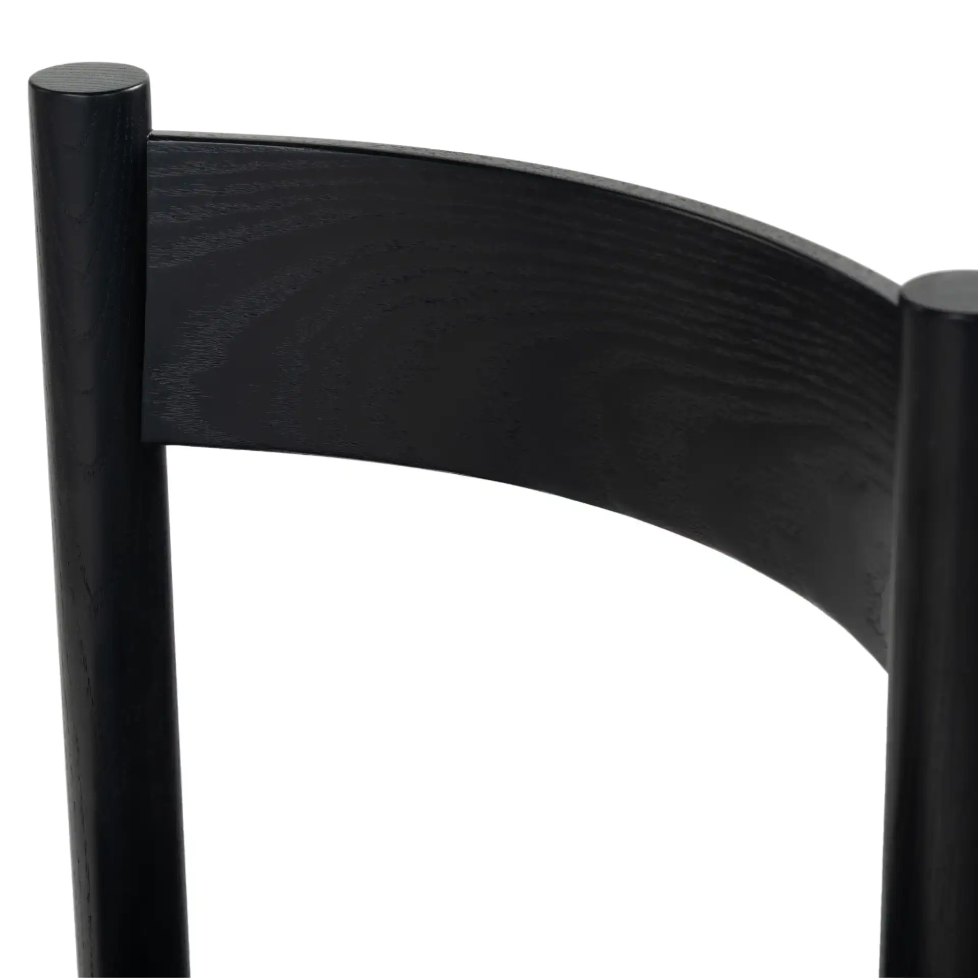 Tayla Counter Stool in Black in a styled room