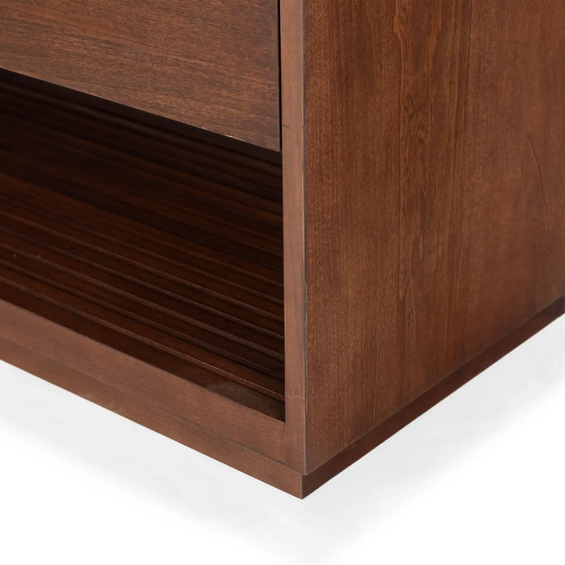 Petrabella Wood Hall Tree in Walnut / Black in a styled room