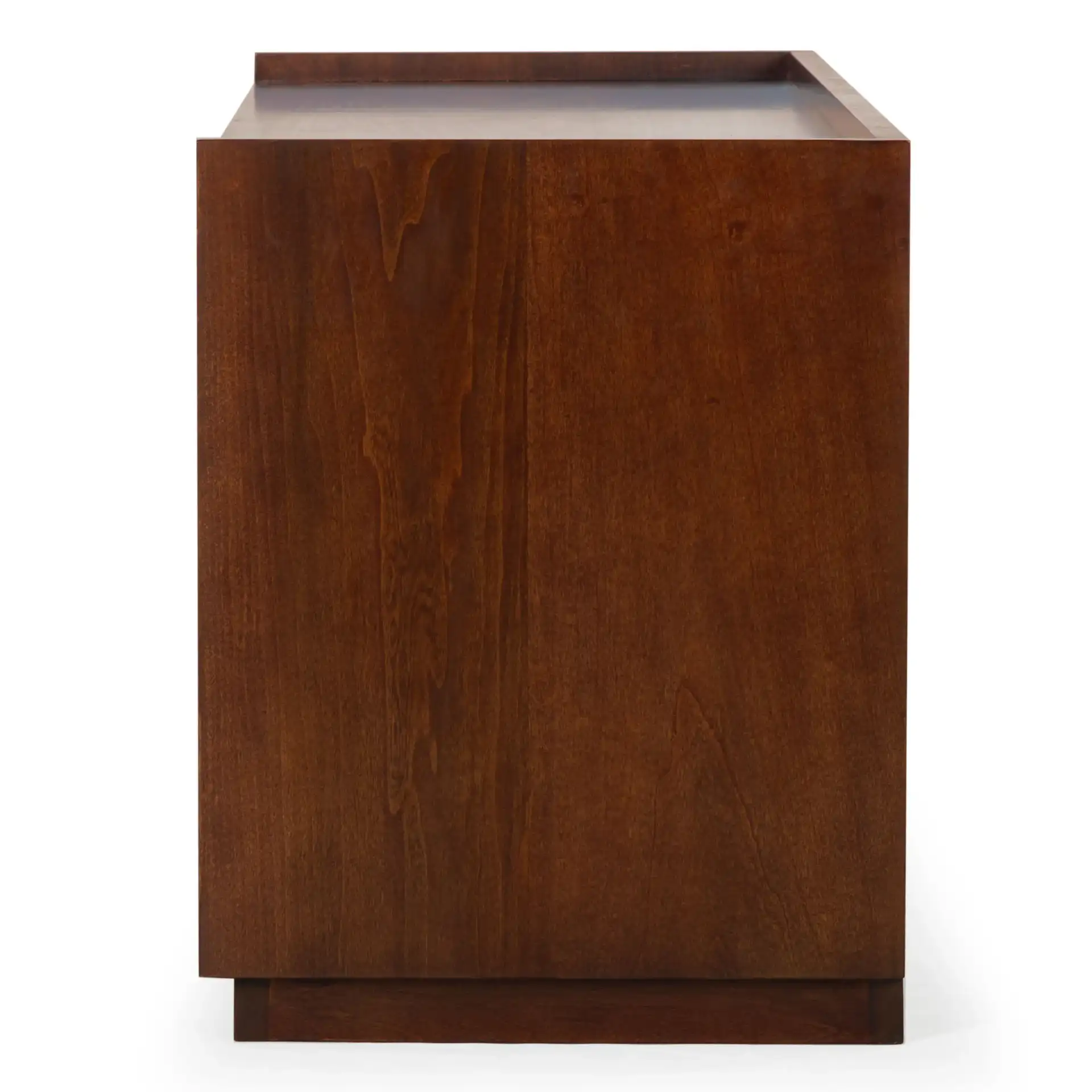 Petrabella Wood Hall Tree in Walnut / Black, detail view