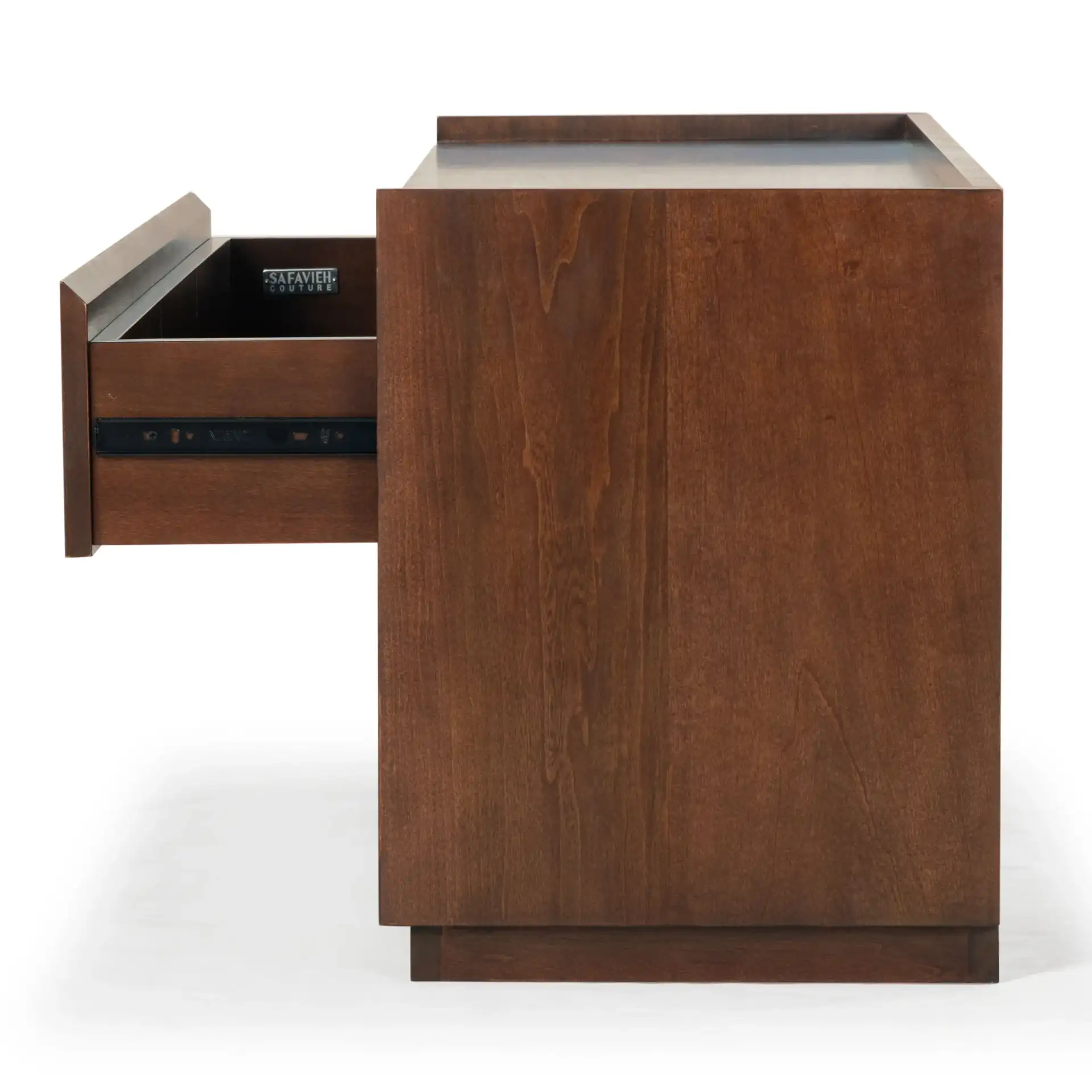 Petrabella Wood Hall Tree in Walnut / Black, detail view