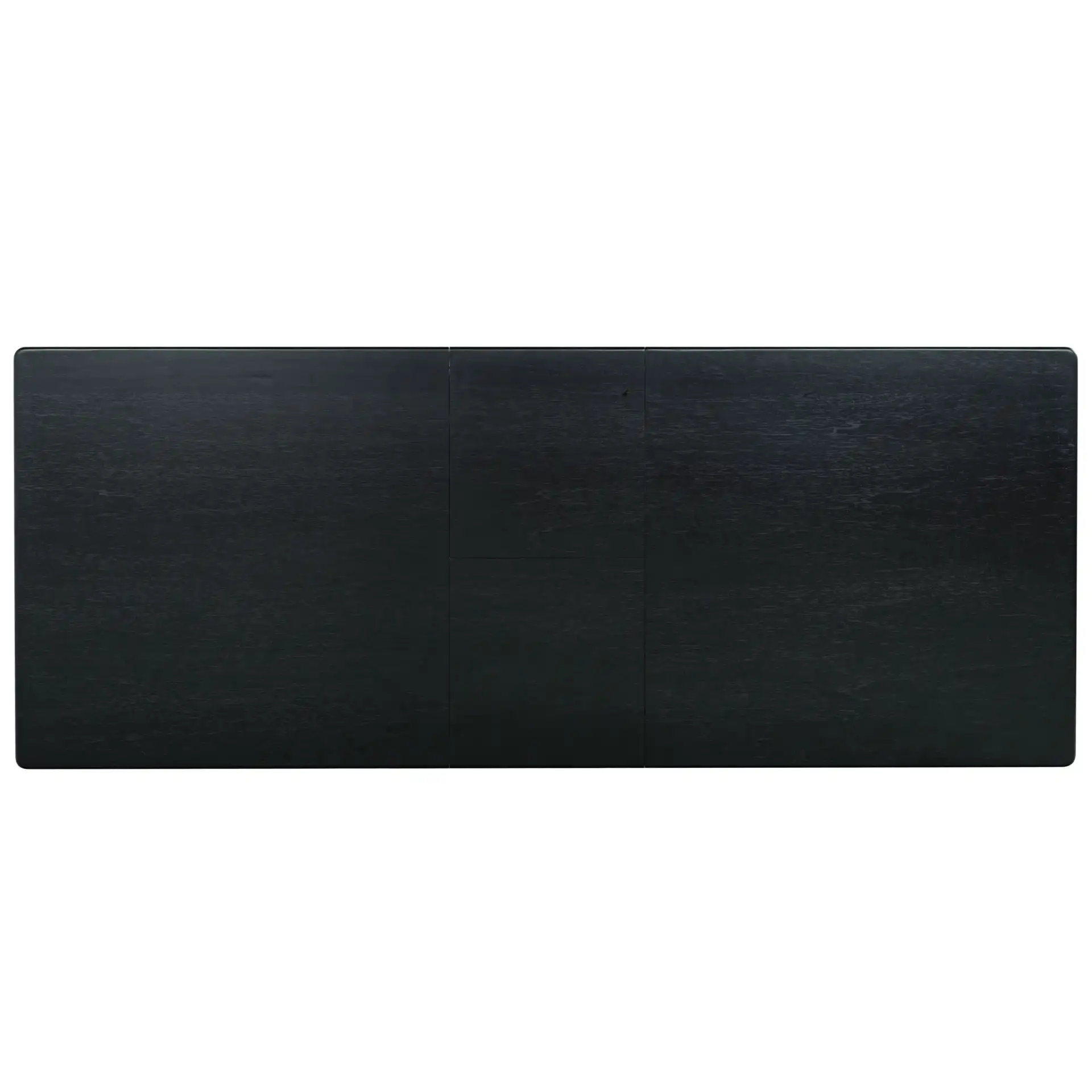 Rhylee Extendable Dining Table in Black, detail view