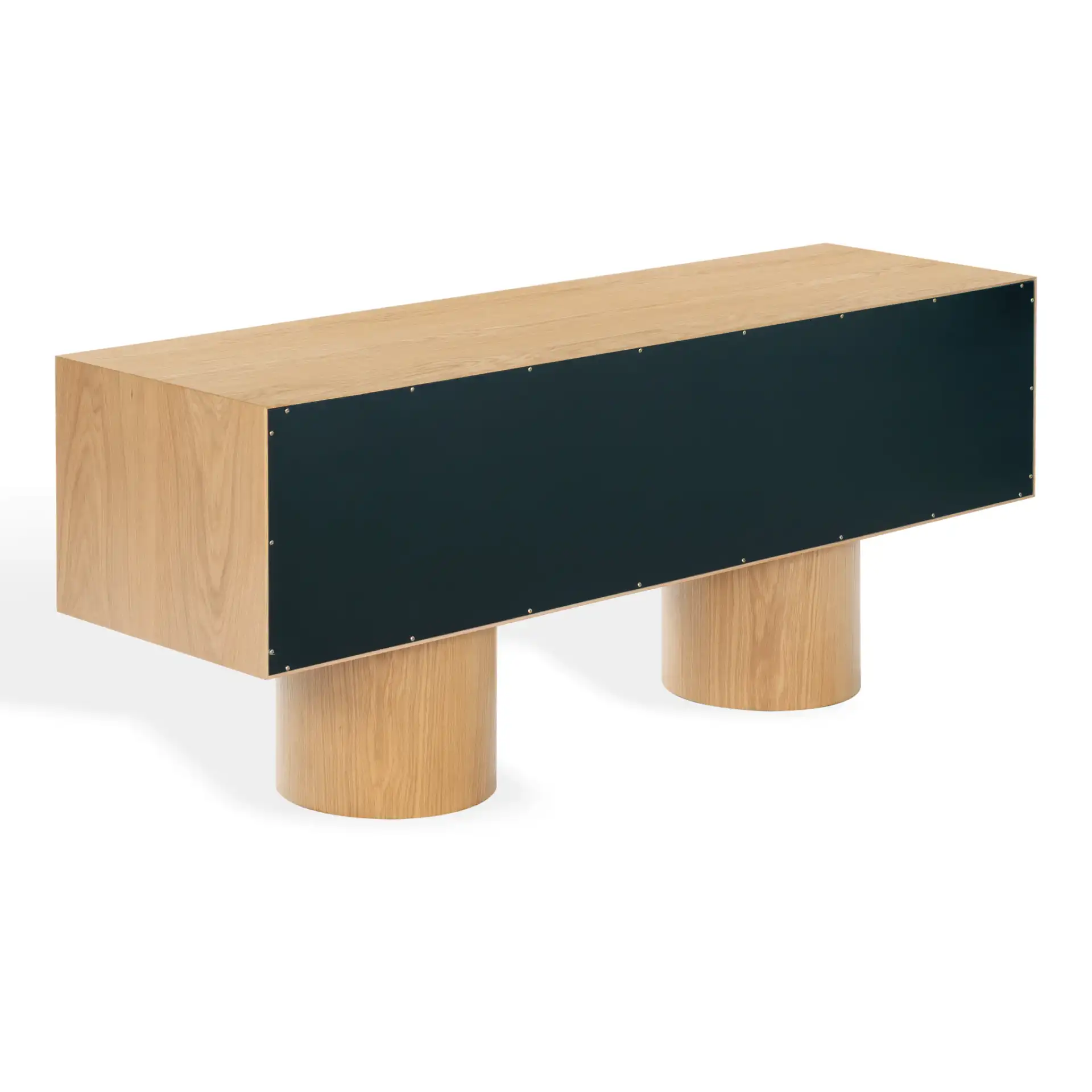 Alberti Wood Sideboard in Natural, detail view