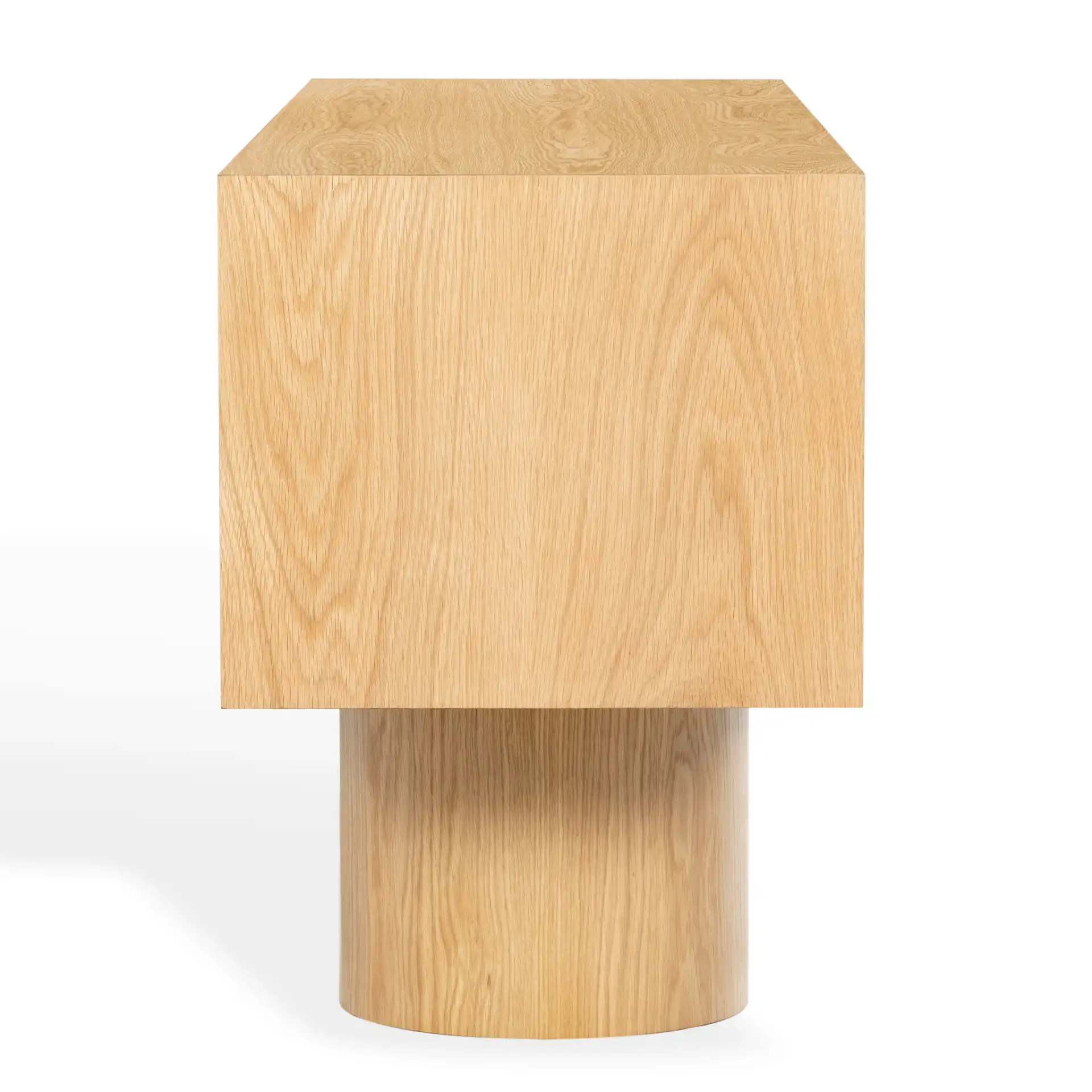Alberti Wood Sideboard in Natural, detail view
