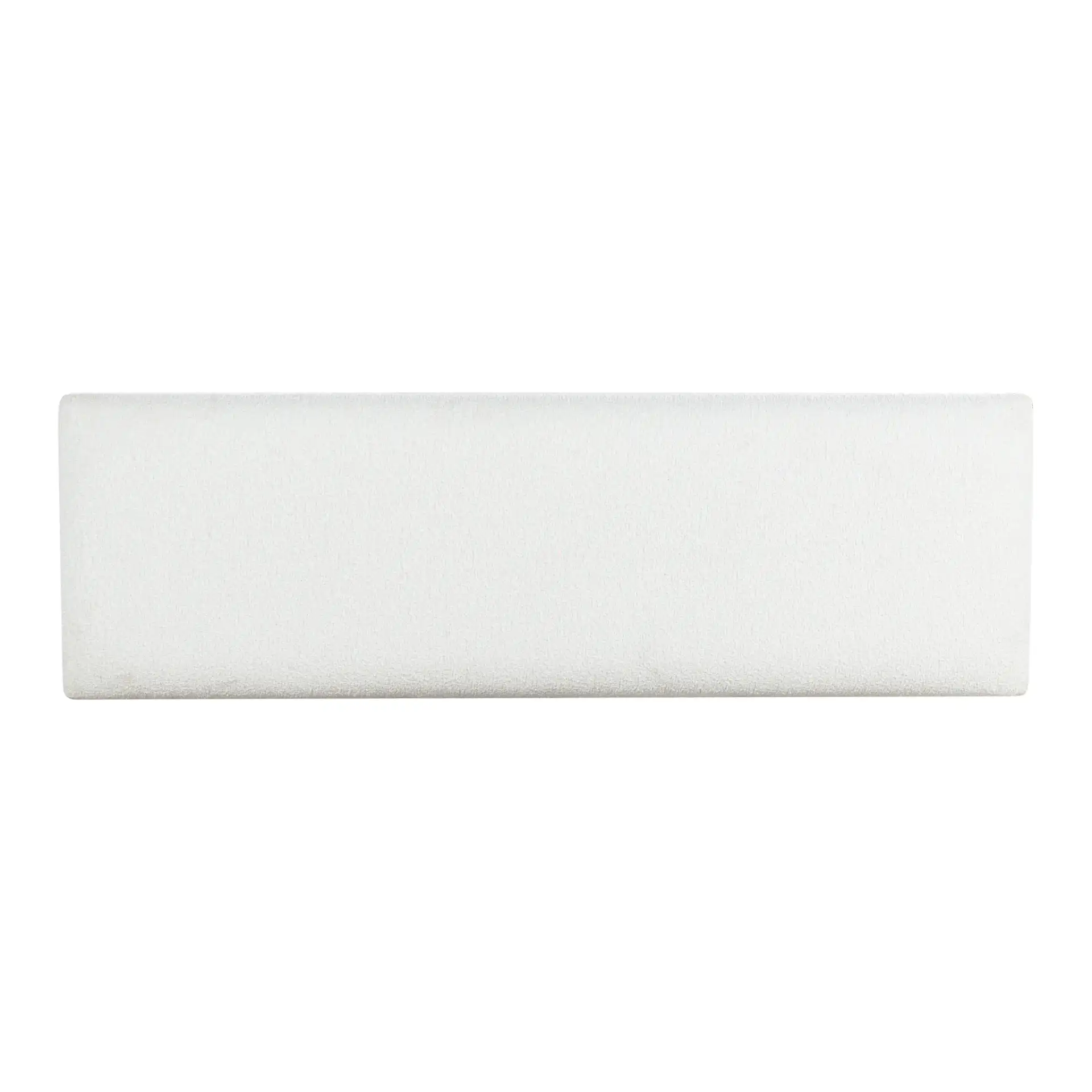Roseandrea Storage Bench in Natural / White, detail view