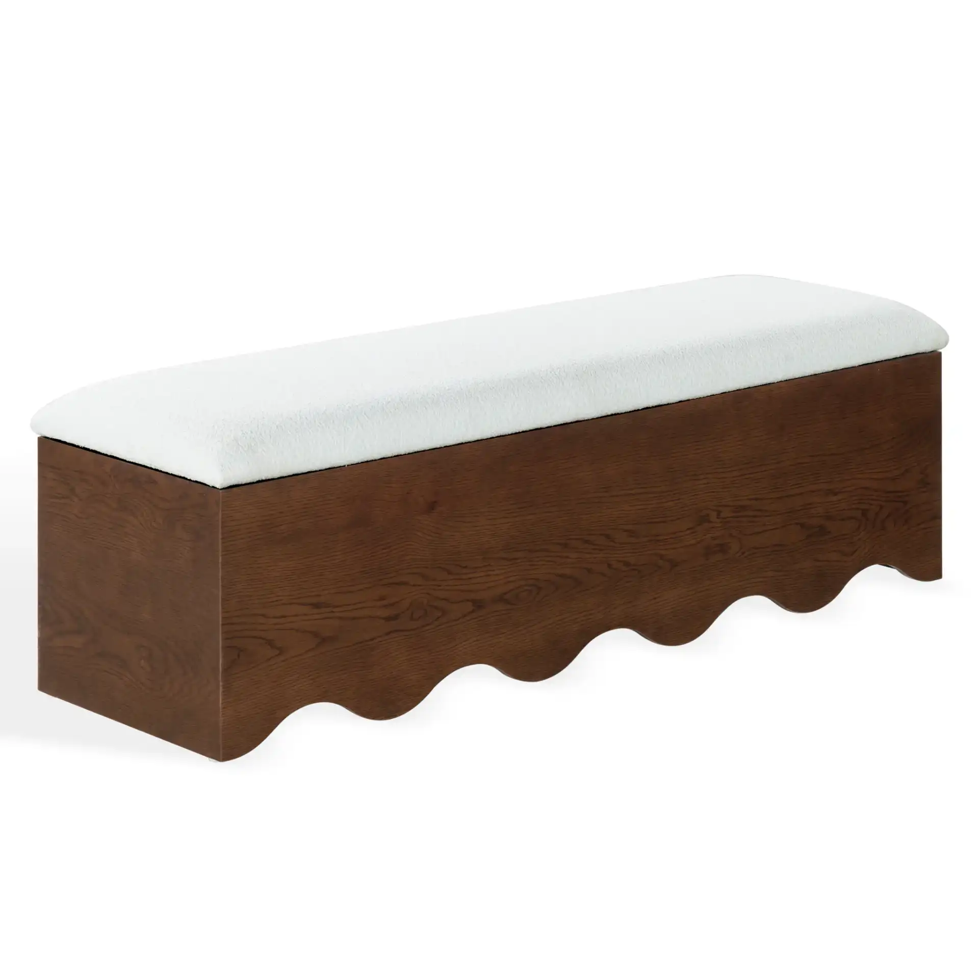 Walnut / White