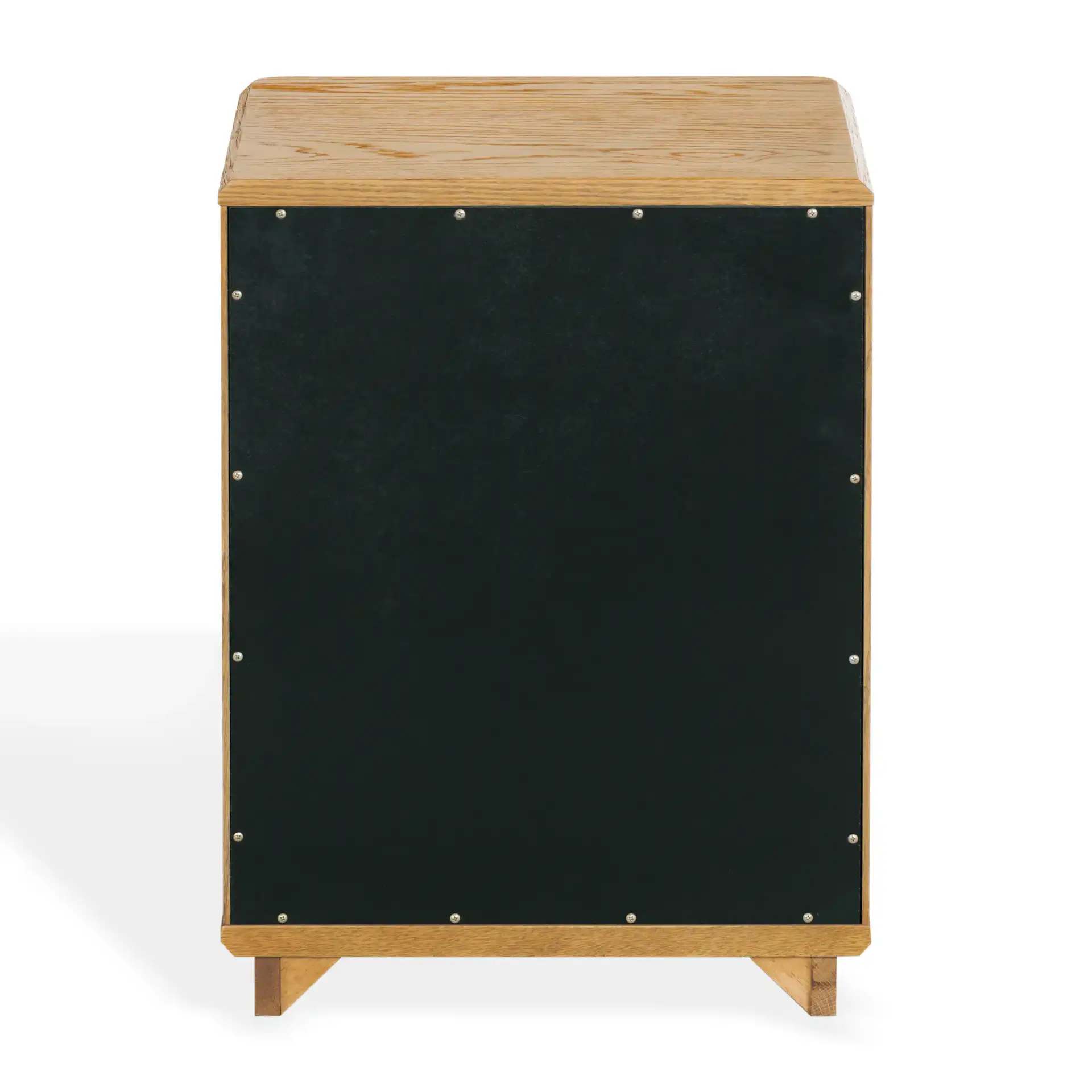 Guillermo Three-Drawer Nightstand in Natural, detail view