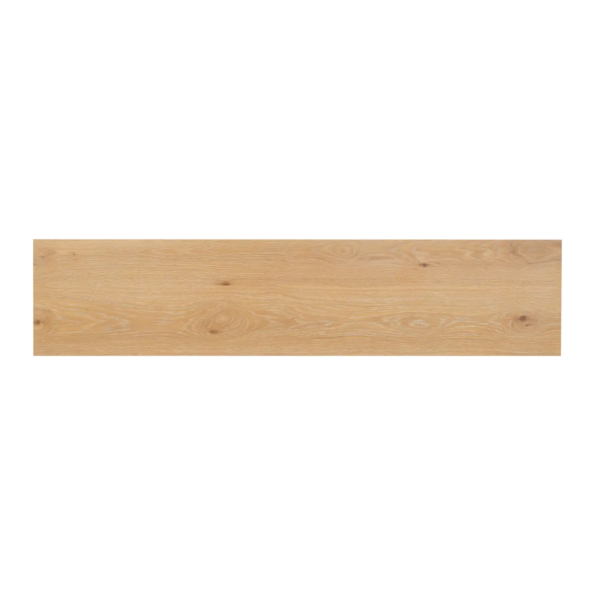 Maliq Wood Console Table in Natural, detail view