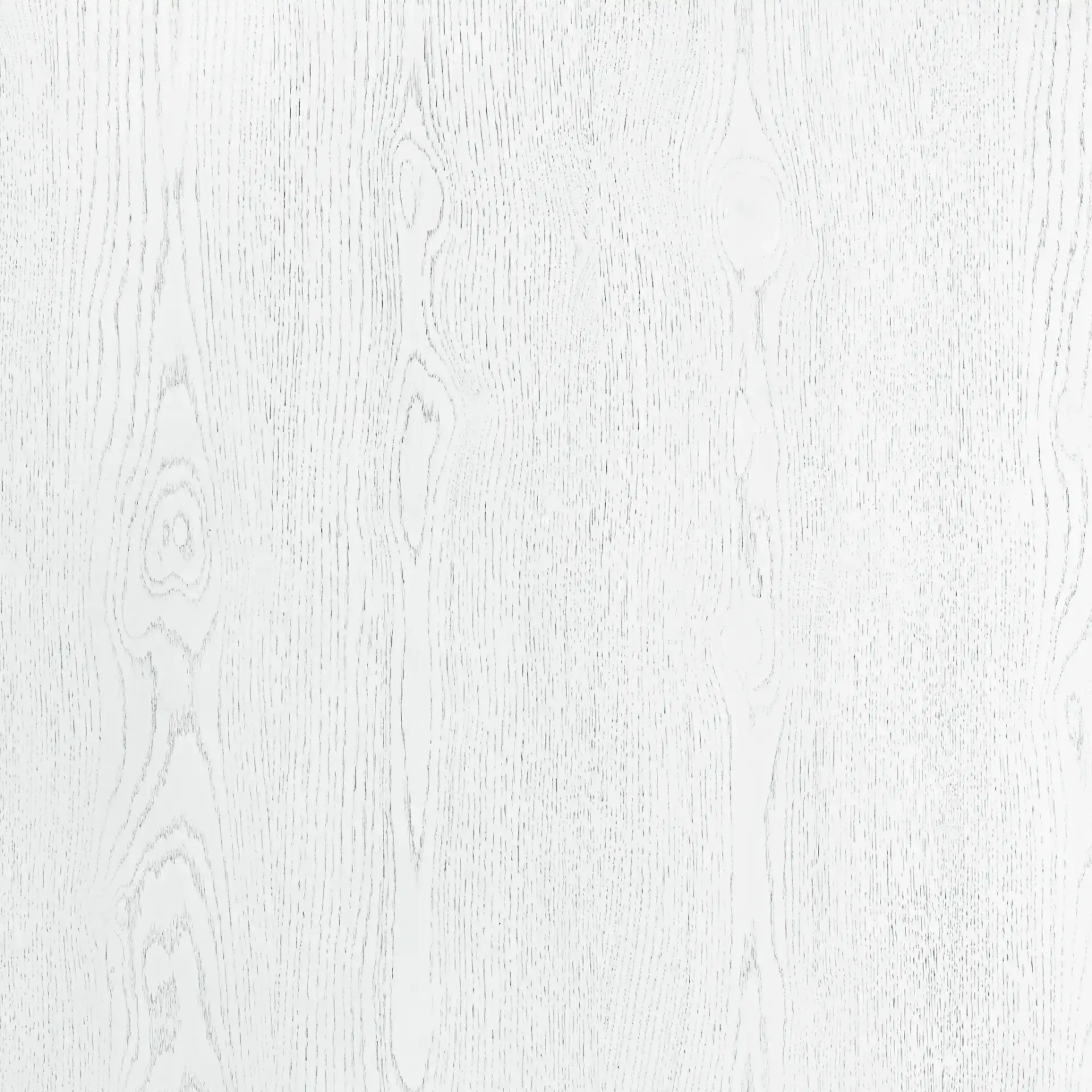 Clarastella Round Wood Dining Table in White, detail view