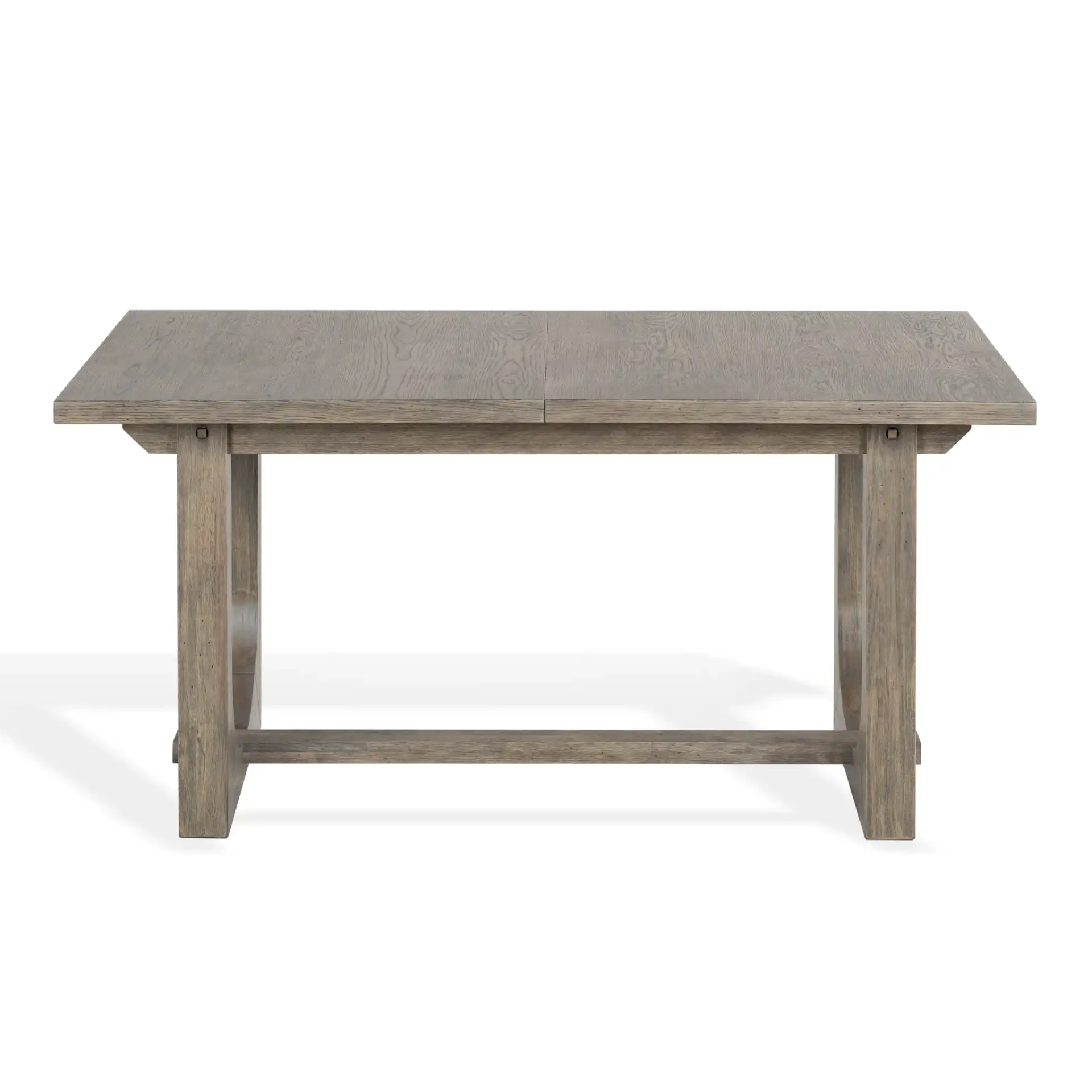 Doriella Extend Dining Table in Walnut, detail view