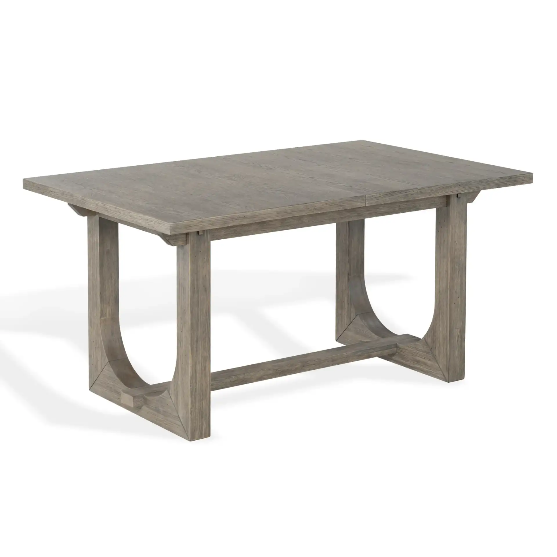Doriella Extend Dining Table in Walnut, detail view