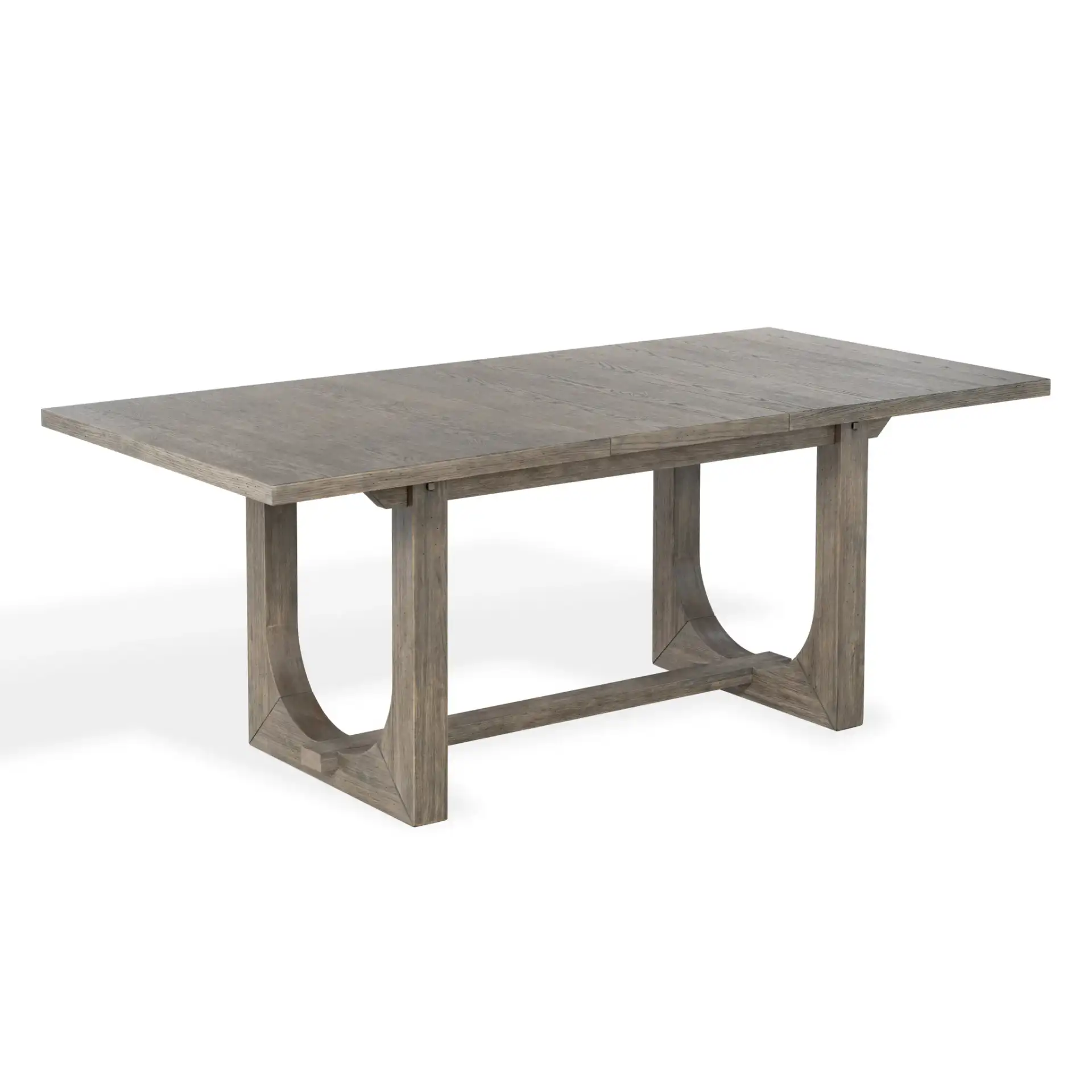 Doriella Extend Dining Table in Walnut, detail view