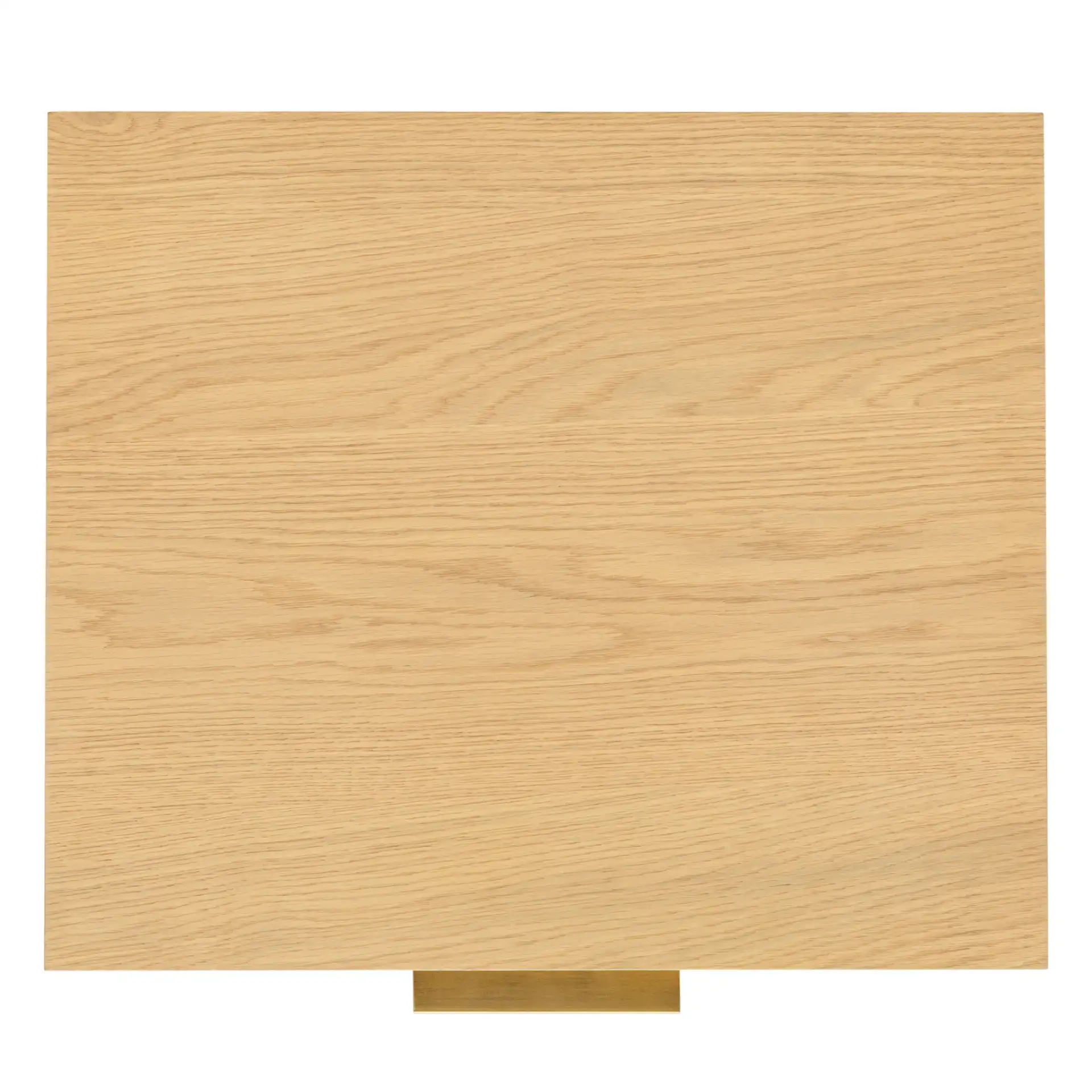 Gabribecca One-Drawer Nightstand in Greige Oak, detail view