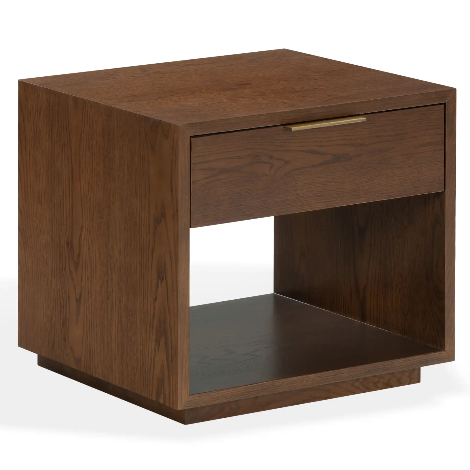 Gabribecca One-Drawer Nightstand in Walnut, detail view