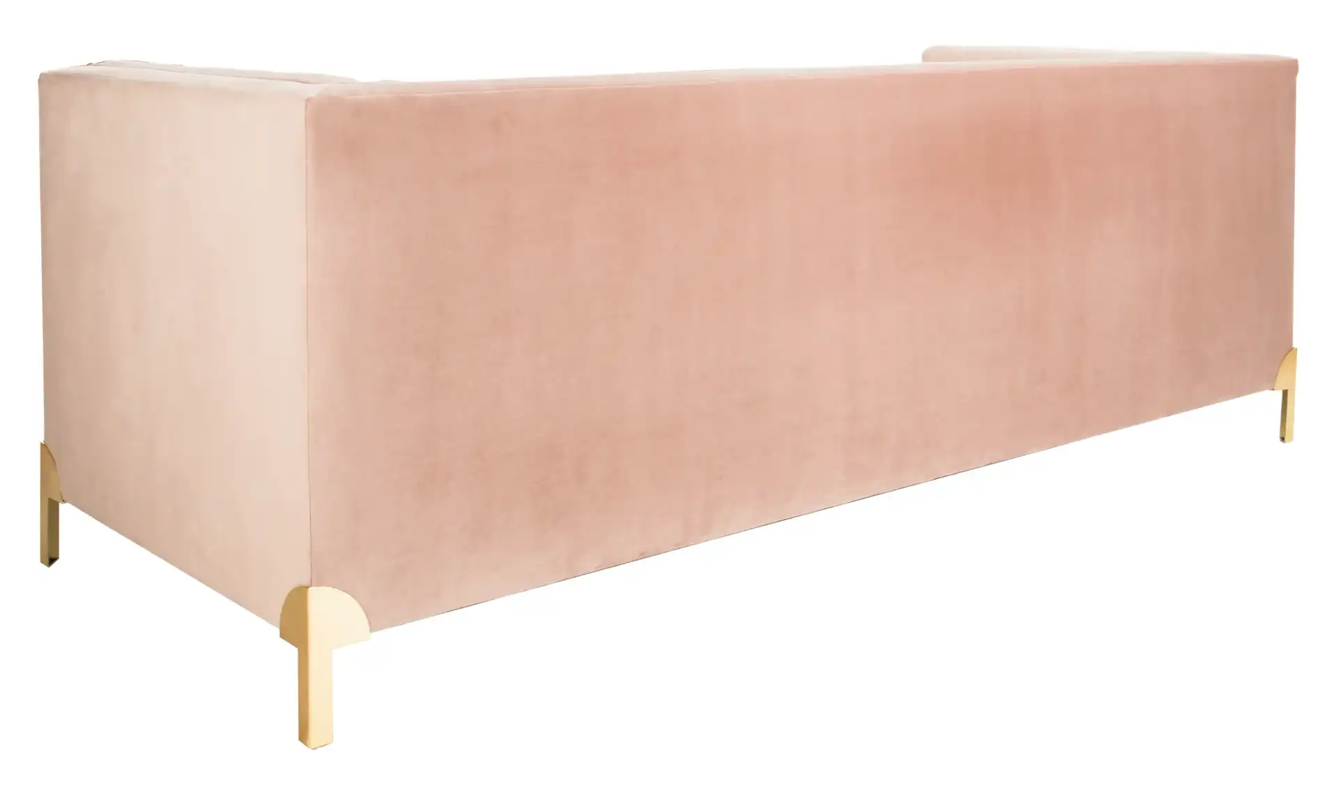Luanna Diamond Trellis Sofa in Pale Mauve, detail view