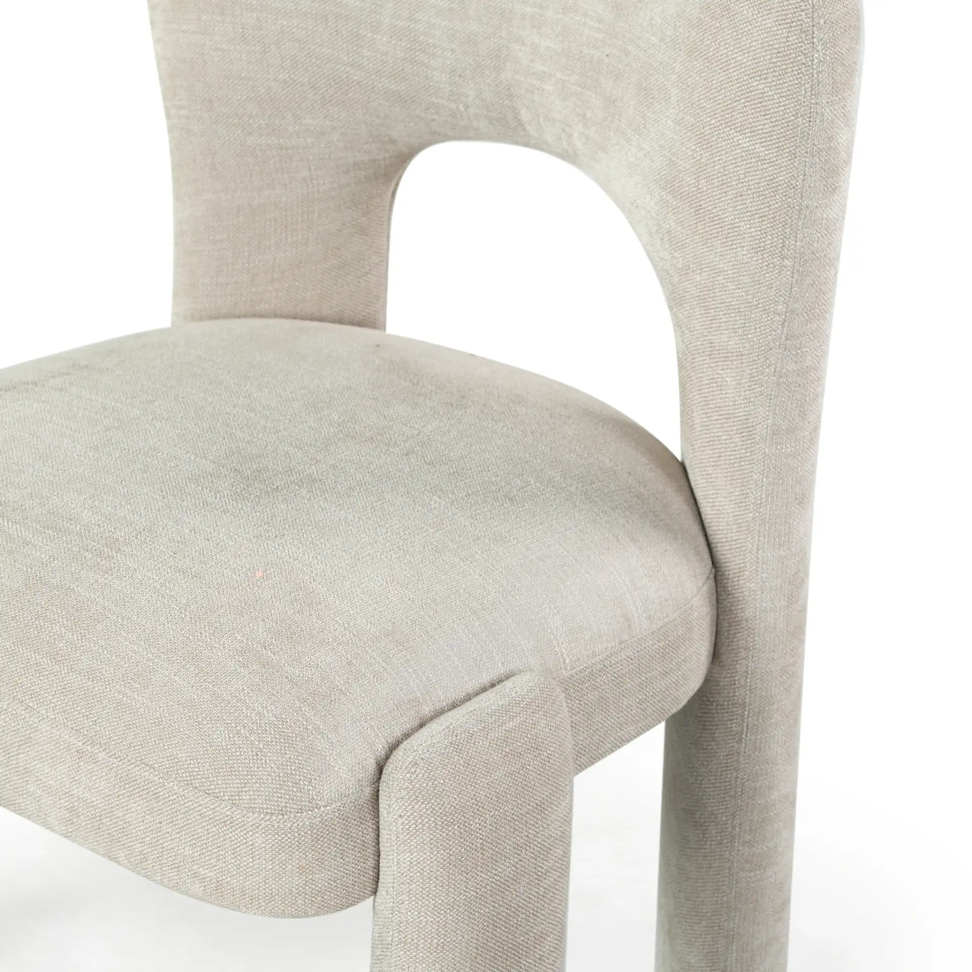 Tamlyn Dining Chair in Beige in a styled room