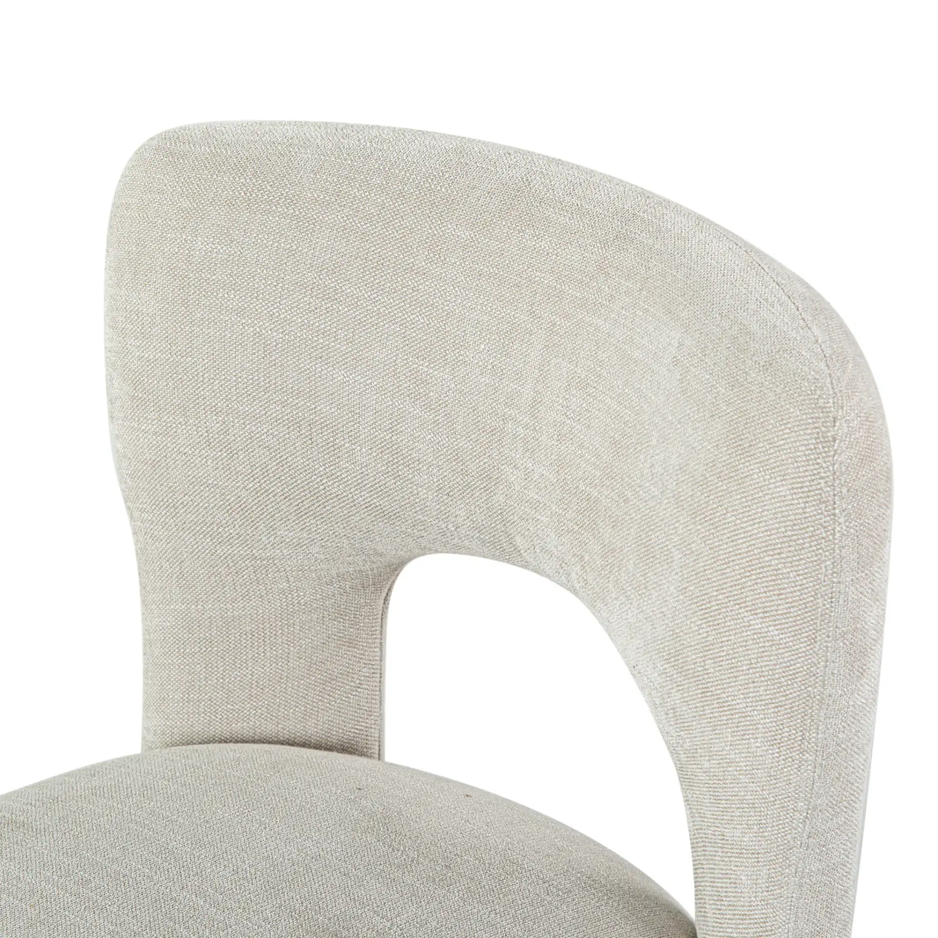 Tamlyn Dining Chair in Beige in a styled room
