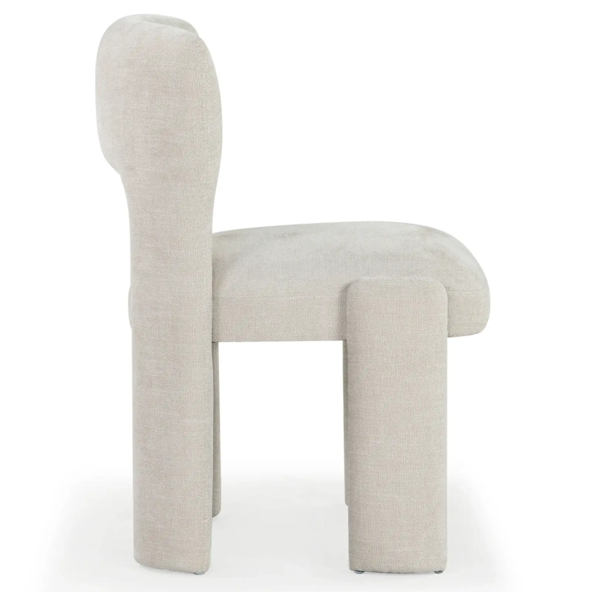 Tamlyn Dining Chair in Beige, detail view