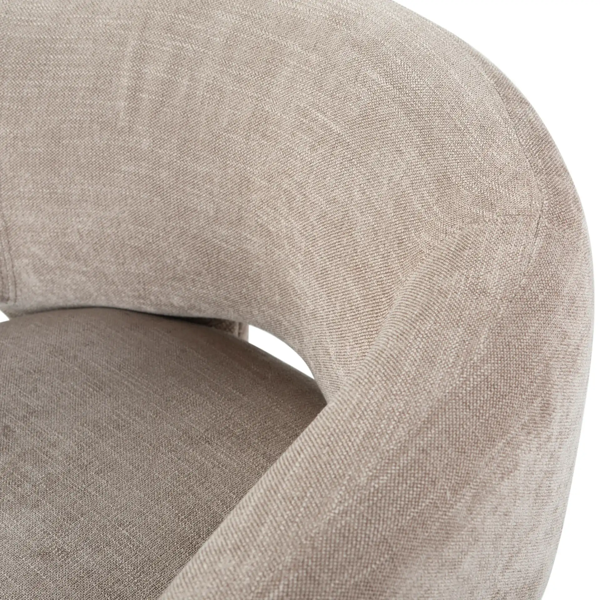 Tamlyn Accent Chair in Light Brown in a styled room