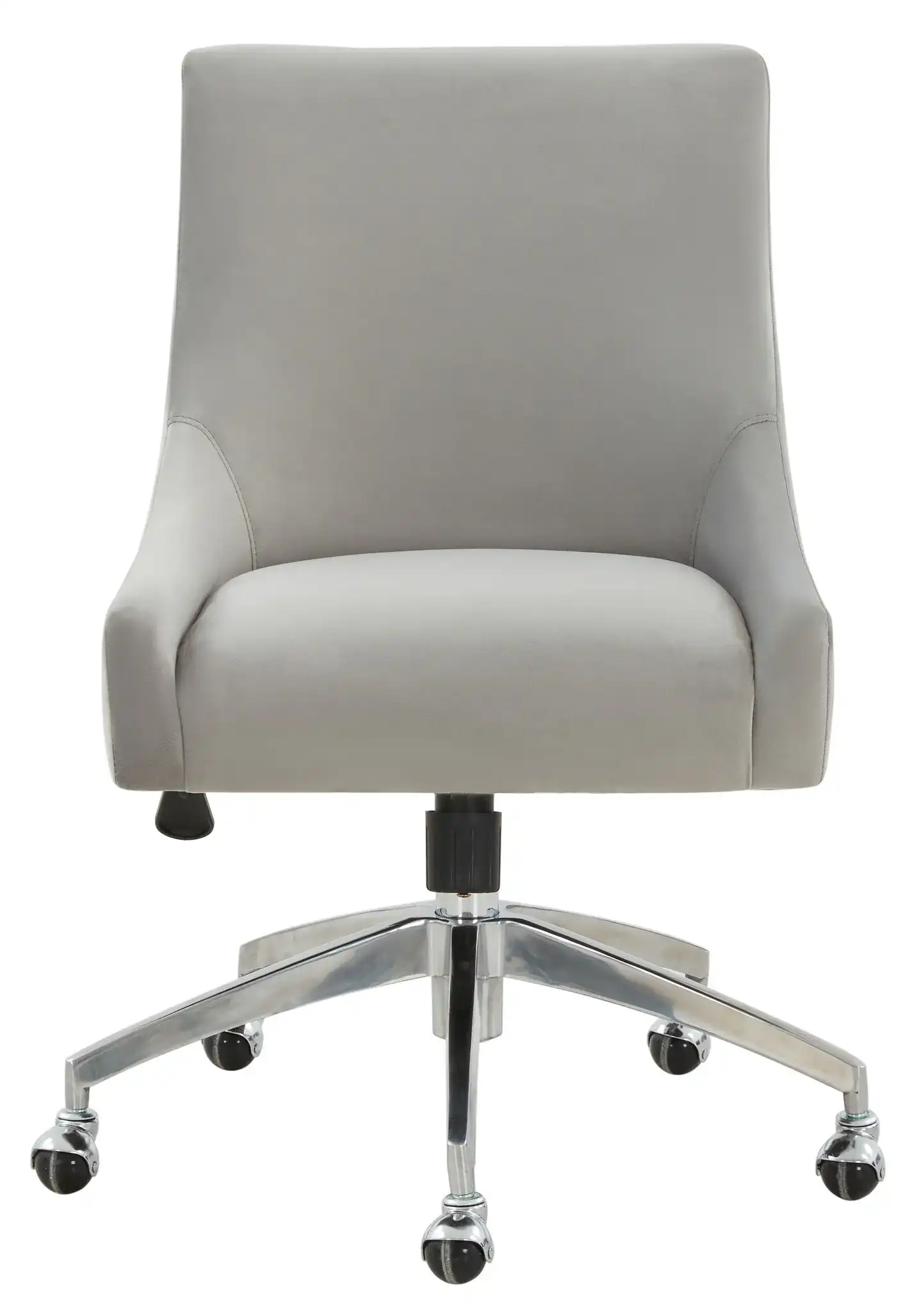 Jakob Adjustable Desk Chair in Cream / Gold