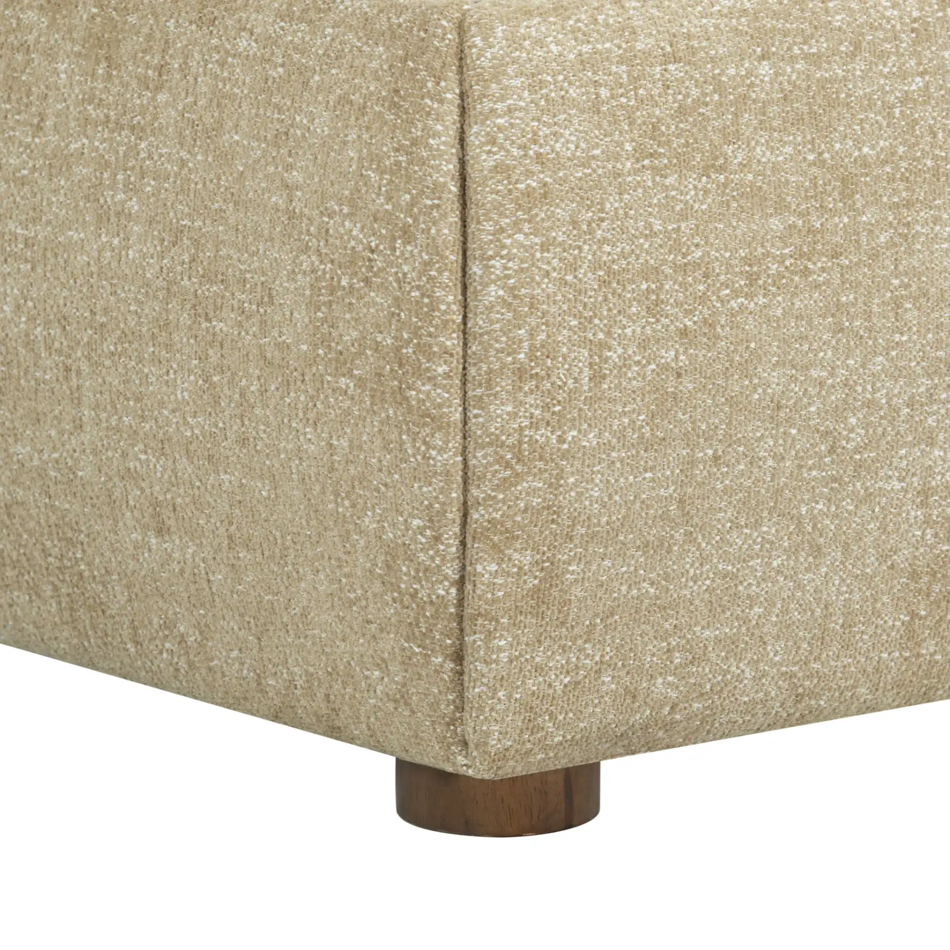 Callahan Bed in Brown / Walnut, detail view