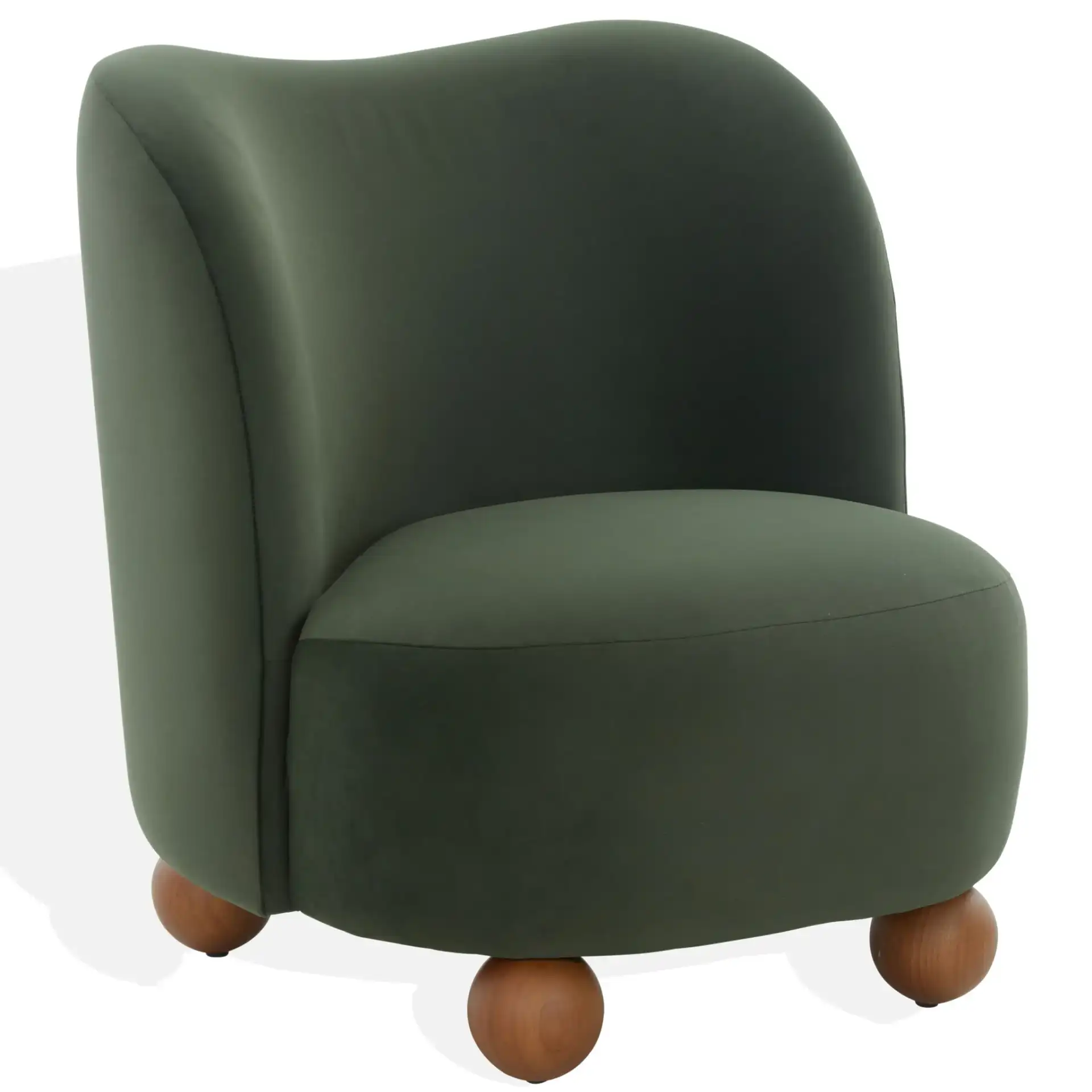 Olive Green / Walnut
