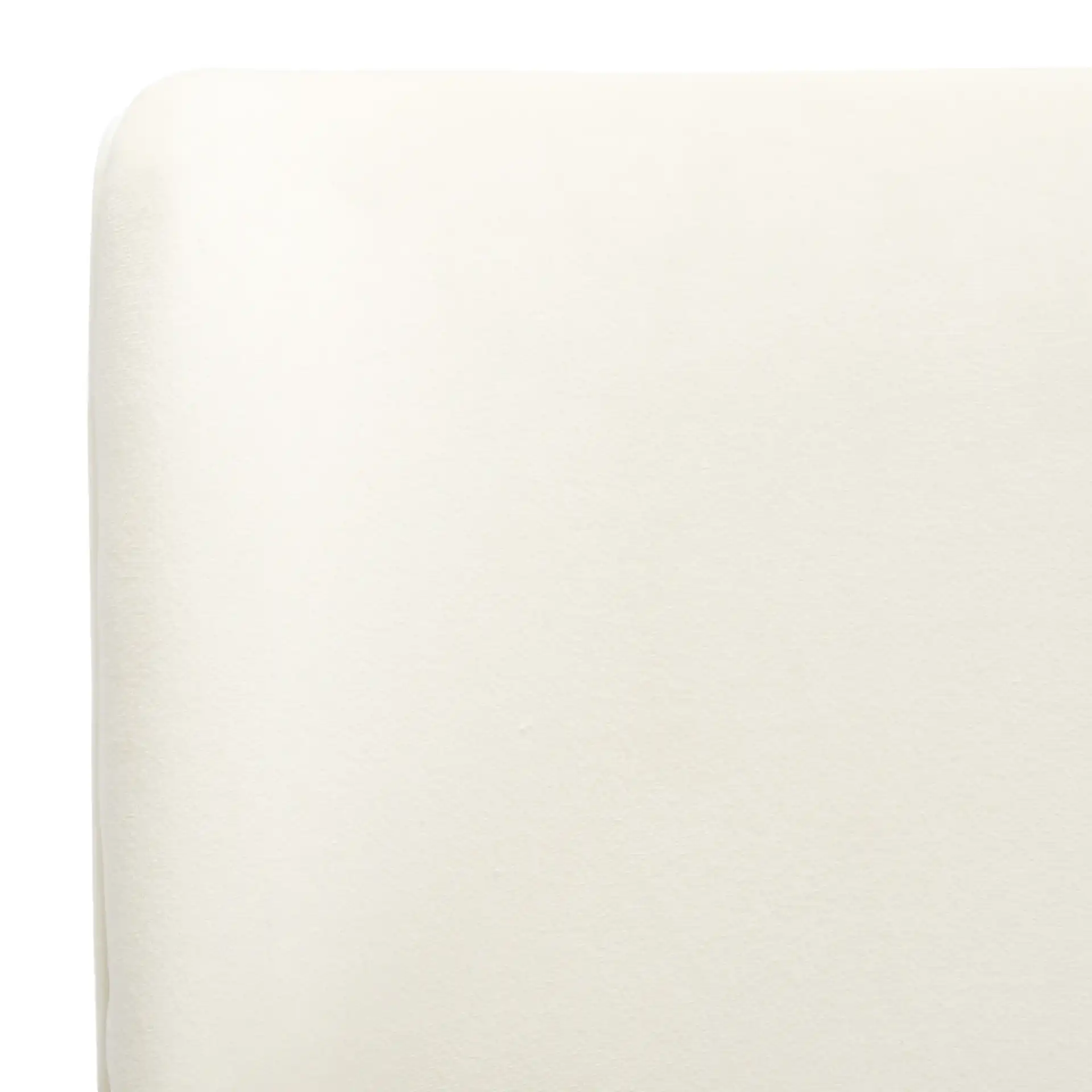 Matty Scandinavian Dining Chair in Cream in a styled room