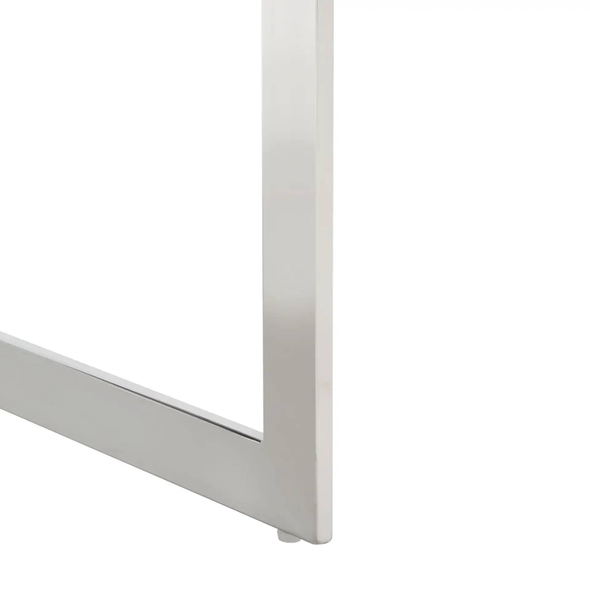 Gabby Barrel Back Accent Chair in Ivory / Silver, detail view