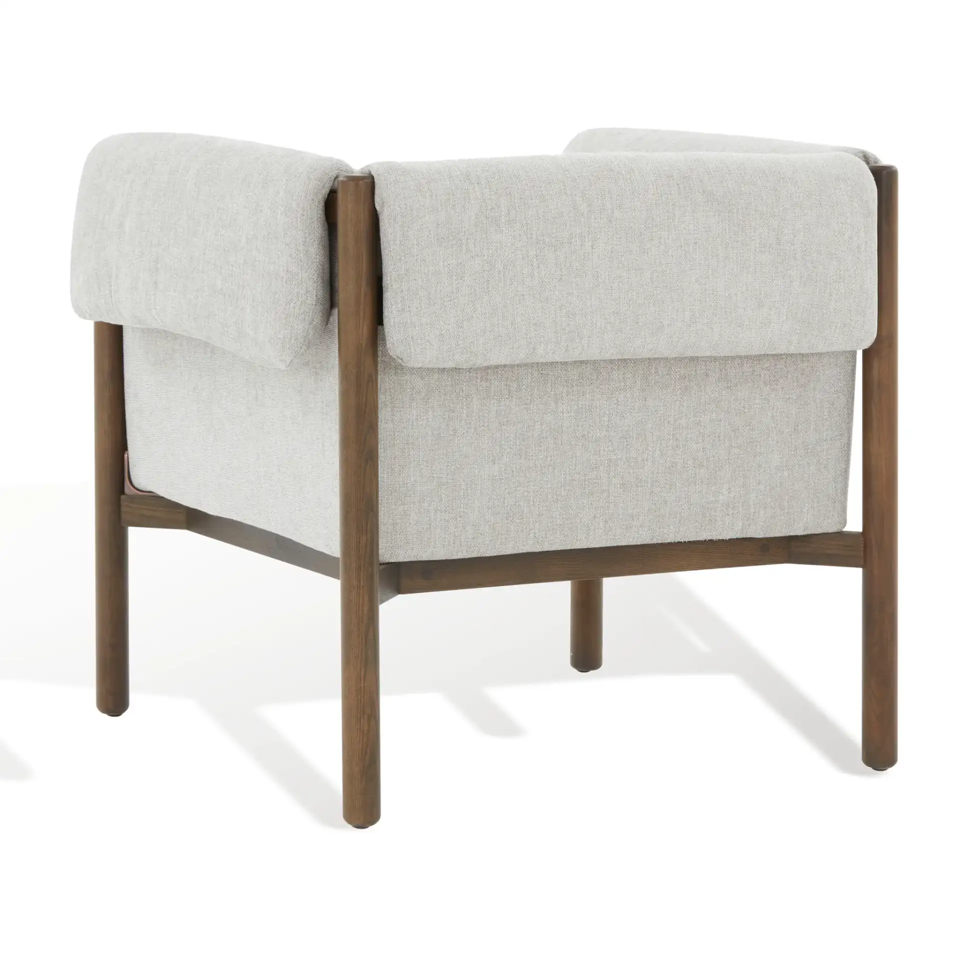 Daphanie Accent Chair in Gray, detail view