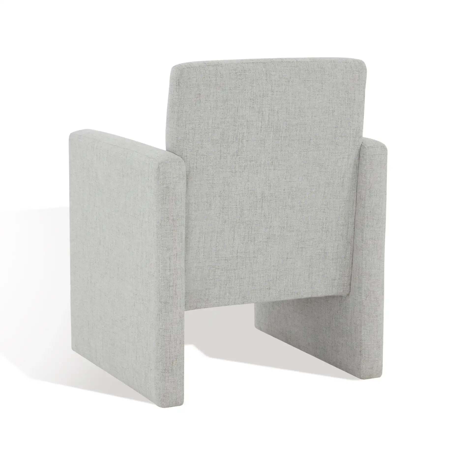 Maisey Dining Chair in Light Gray, detail view