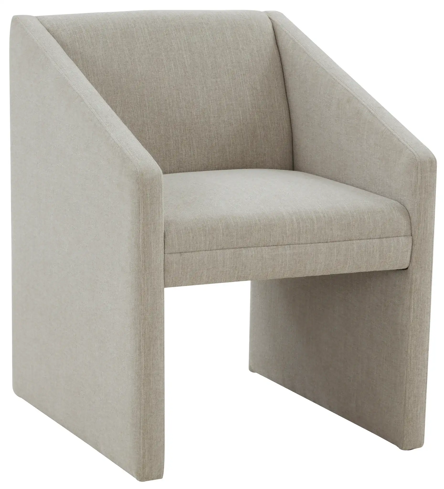 Liandra Upholstered Armchair in Cream