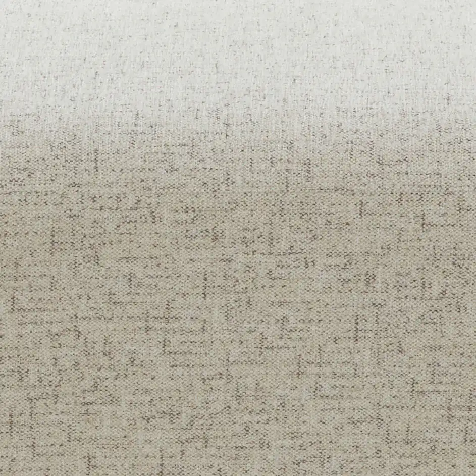 Leslee Upholstered Bench in Taupe, detail view