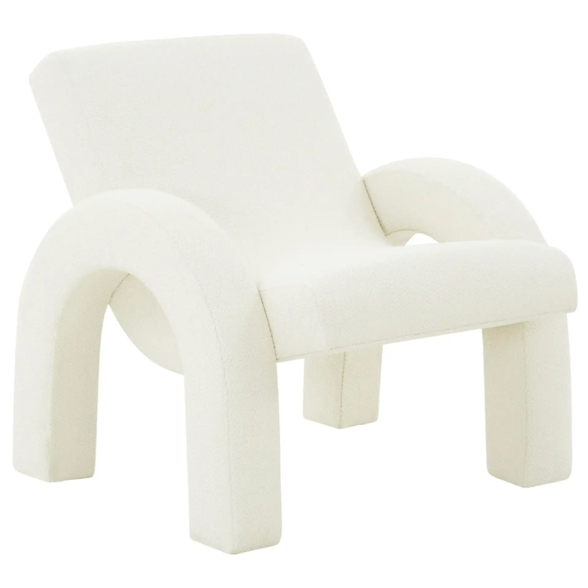 Marianne Accent Chair in Ivory
