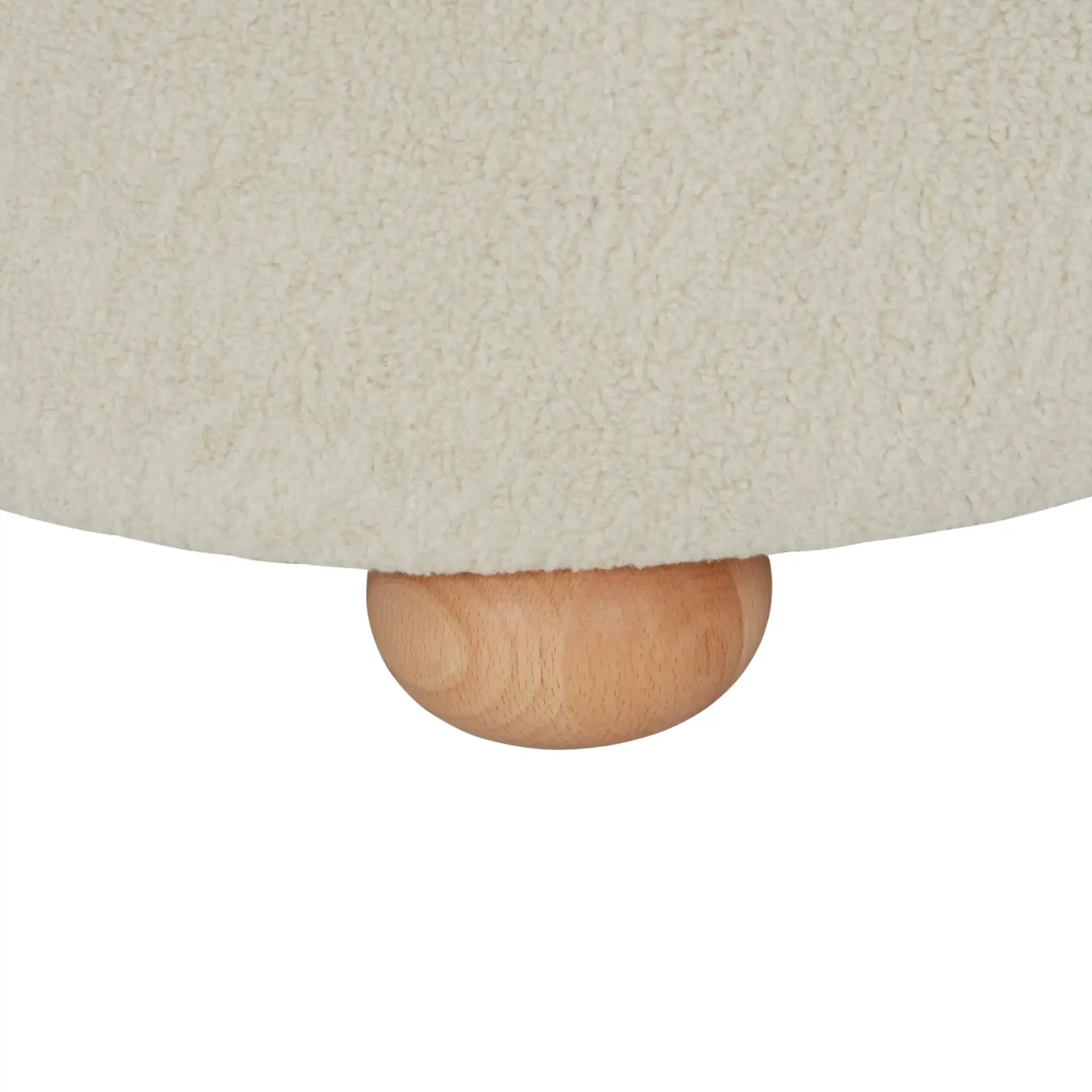Galloway Wingback Accent Chair in Beige / Natural in a styled room