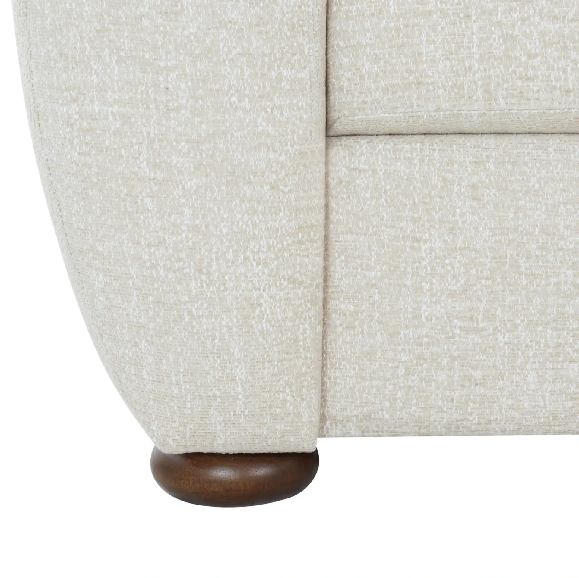 Freddy Accent Chair in Taupe in a styled room