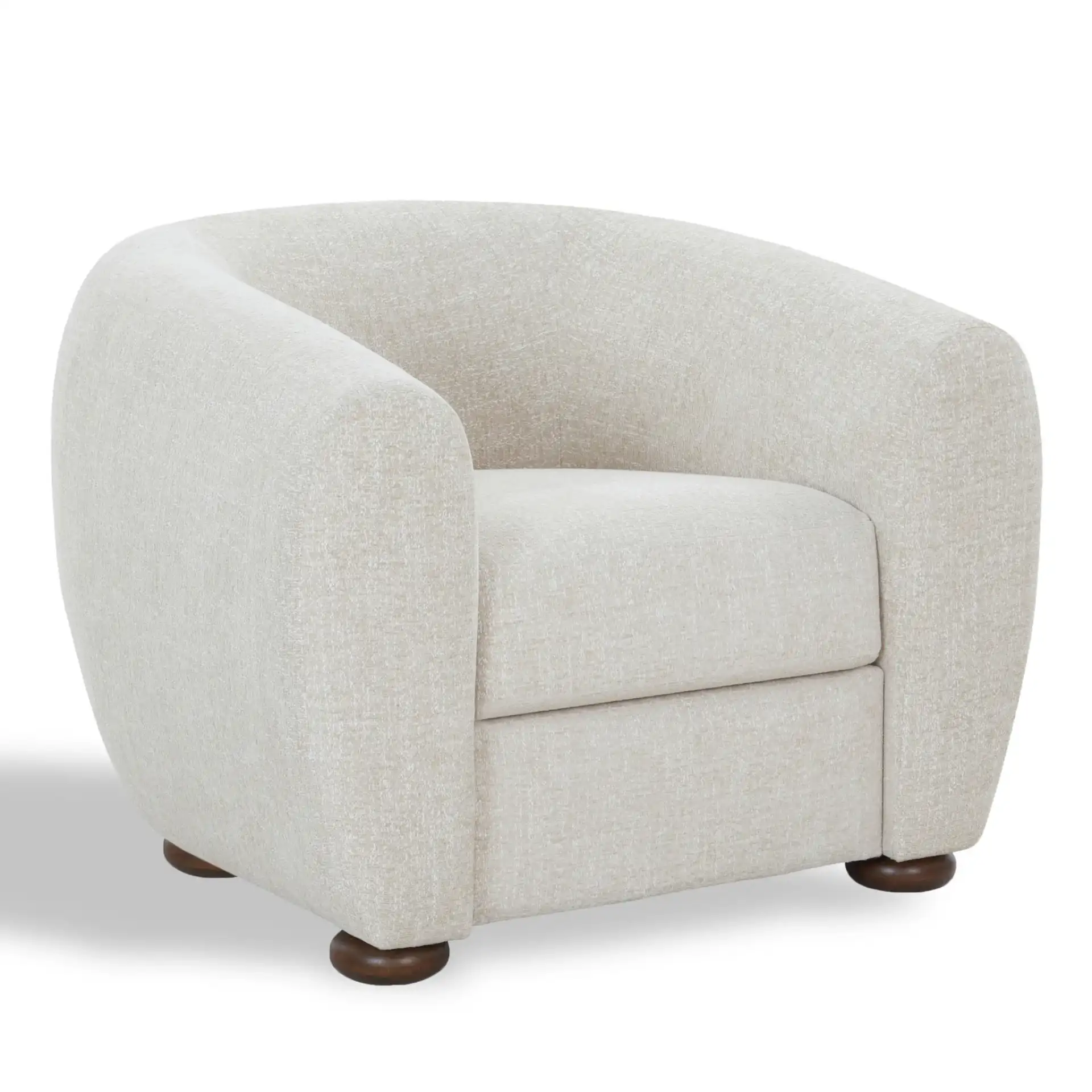 Freddy Accent Chair in Taupe