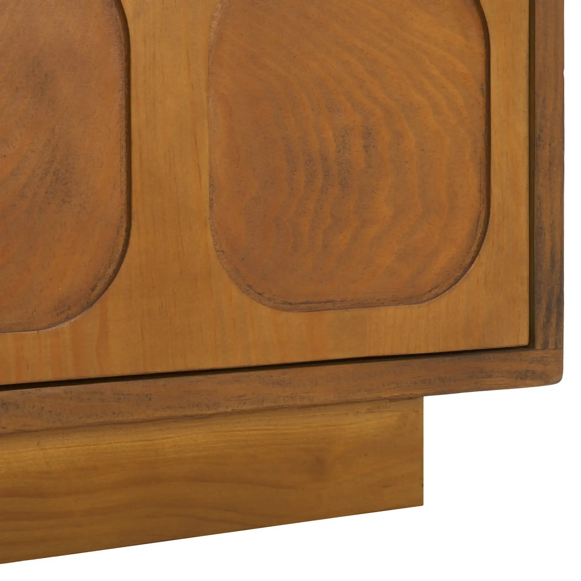 Benedict Wood Sideboard in Natural, detail view