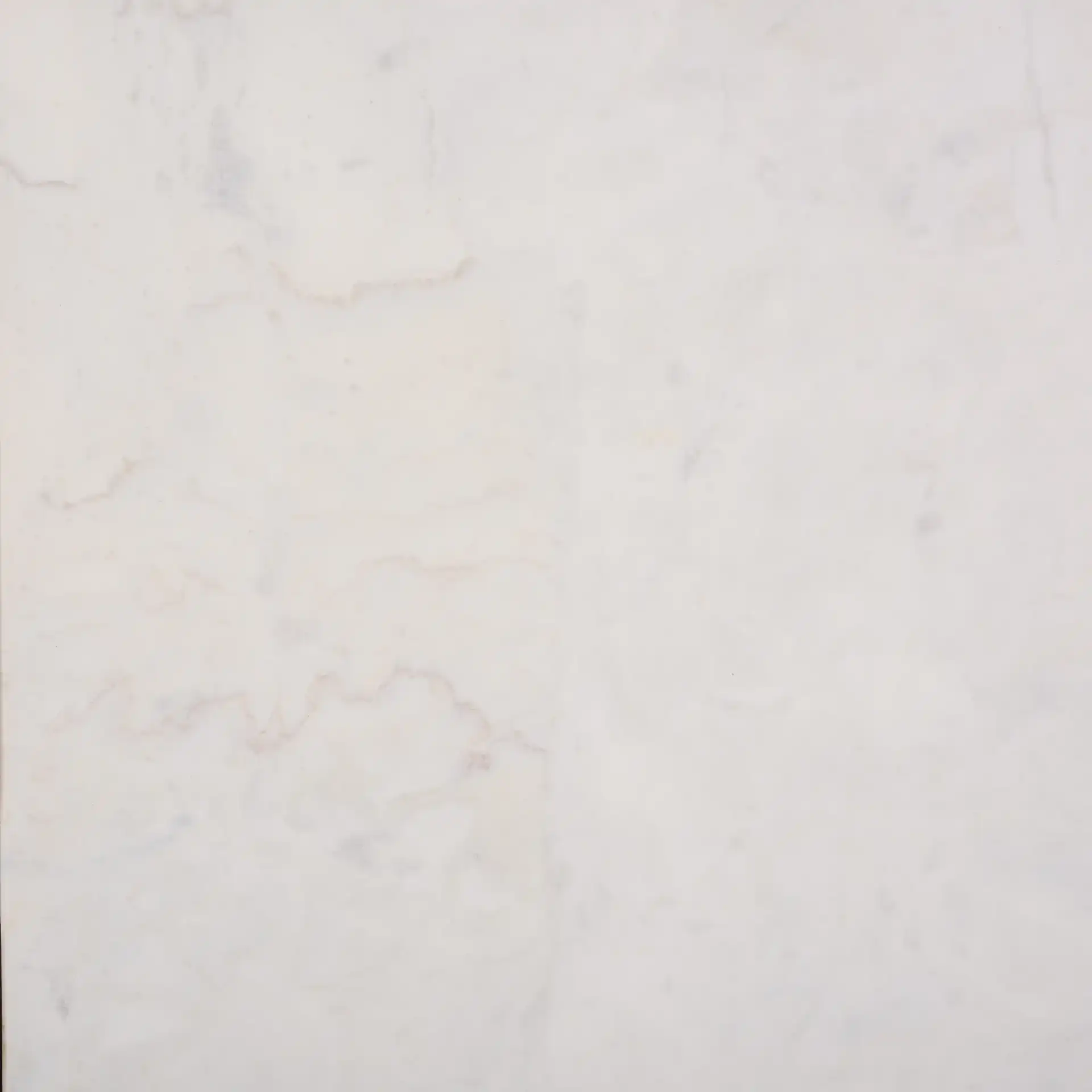 Alanabella Marble Square Accent Table in Sand / White, detail view