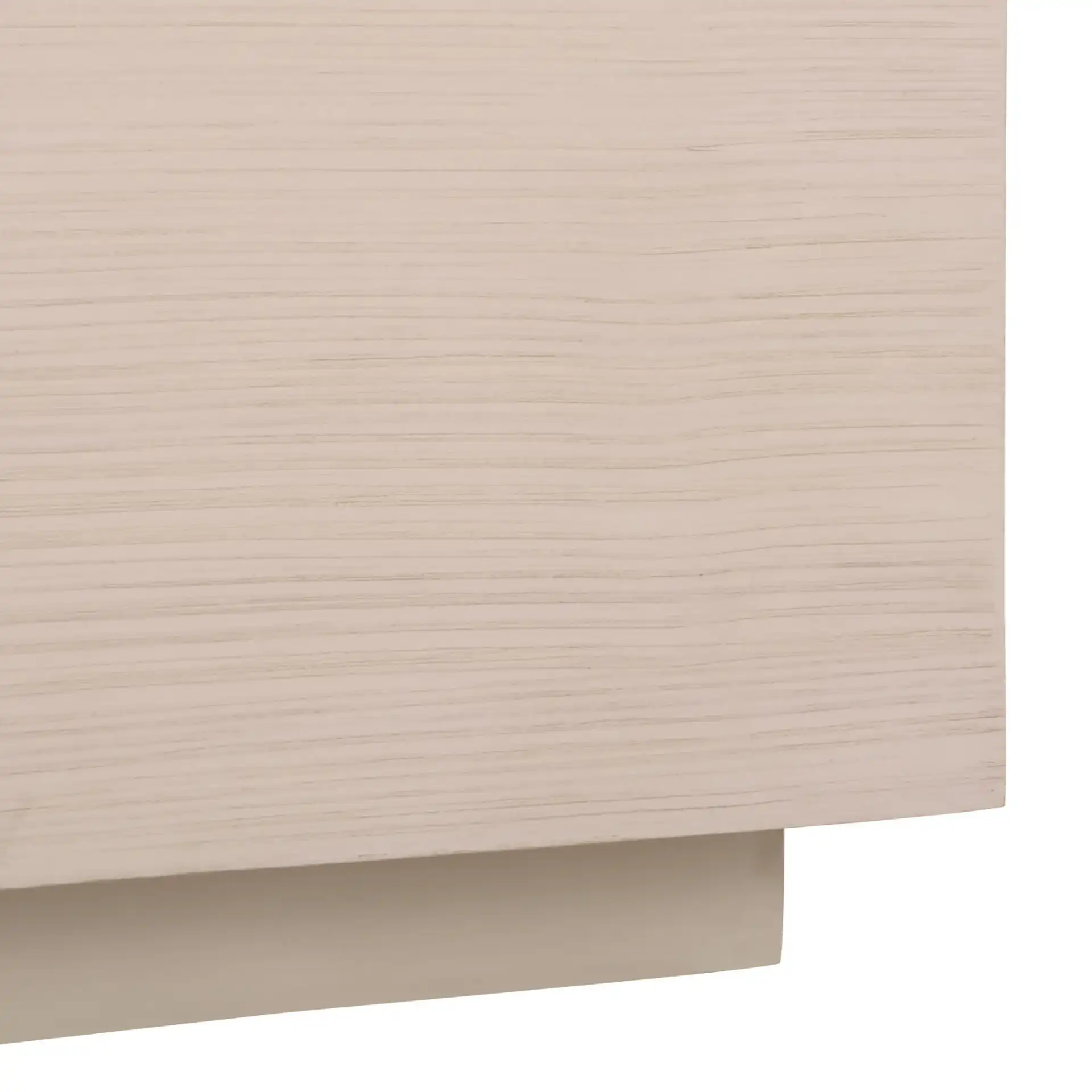Alanabella Marble Rectangular Coffee Table in Sand / White, detail view