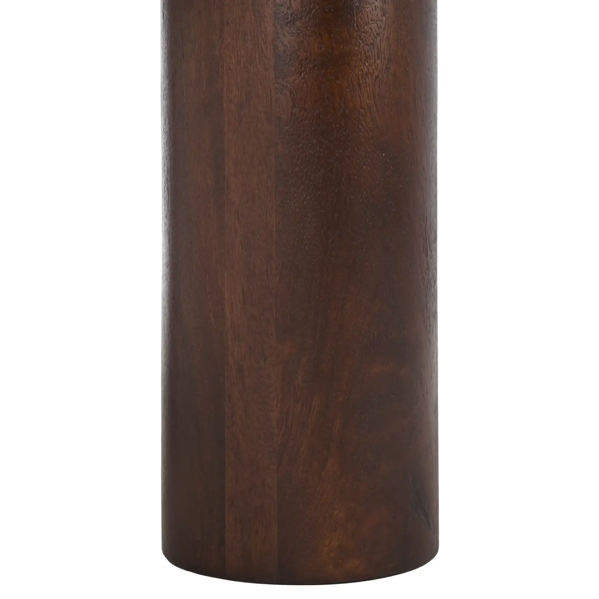 Jennamira Travertine Coffee Table in Dark Brown / Travertine, detail view