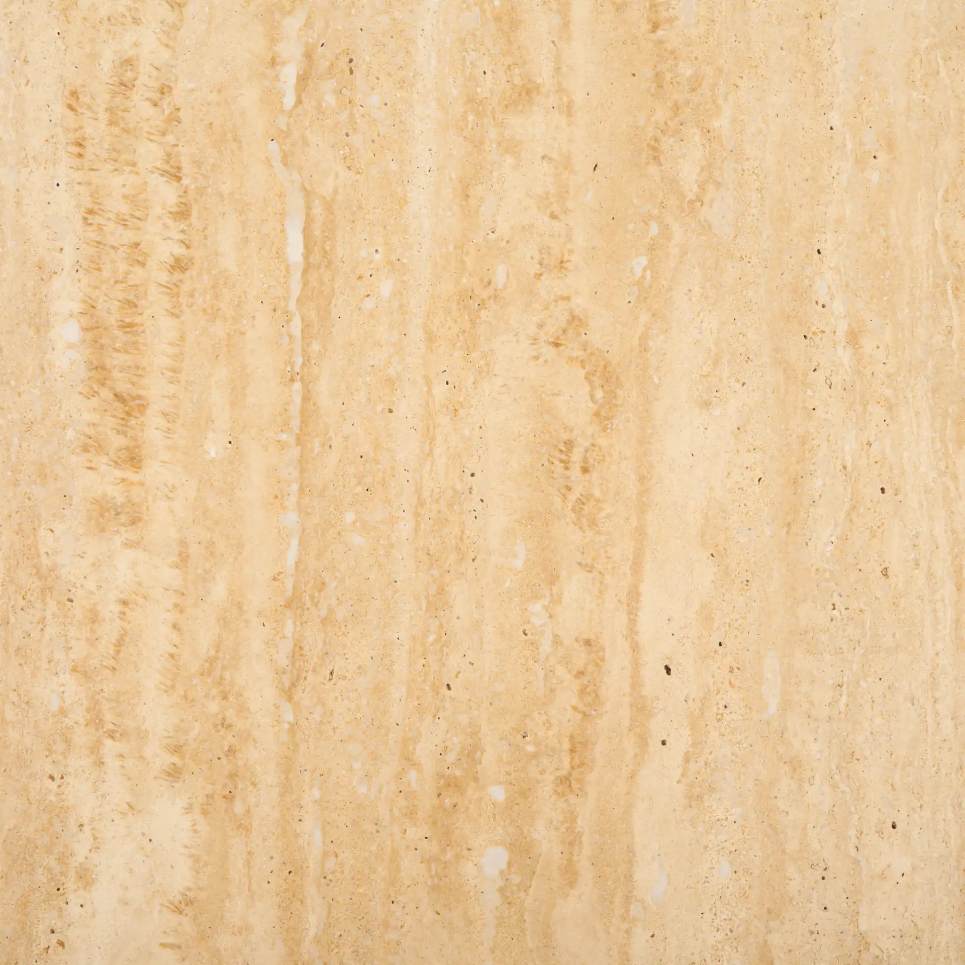 Jennamira Travertine Coffee Table in Dark Brown / Travertine, detail view