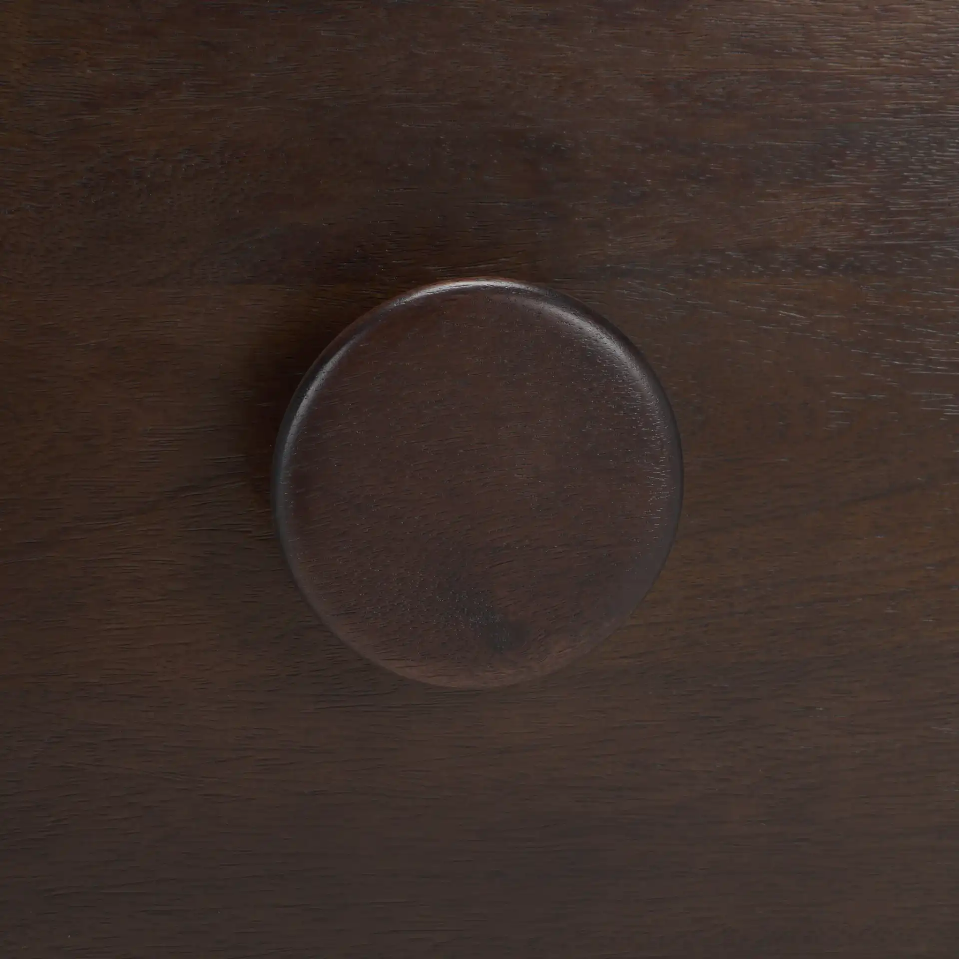 Jennamira Wood Sideboard in Dark Brown in a styled room