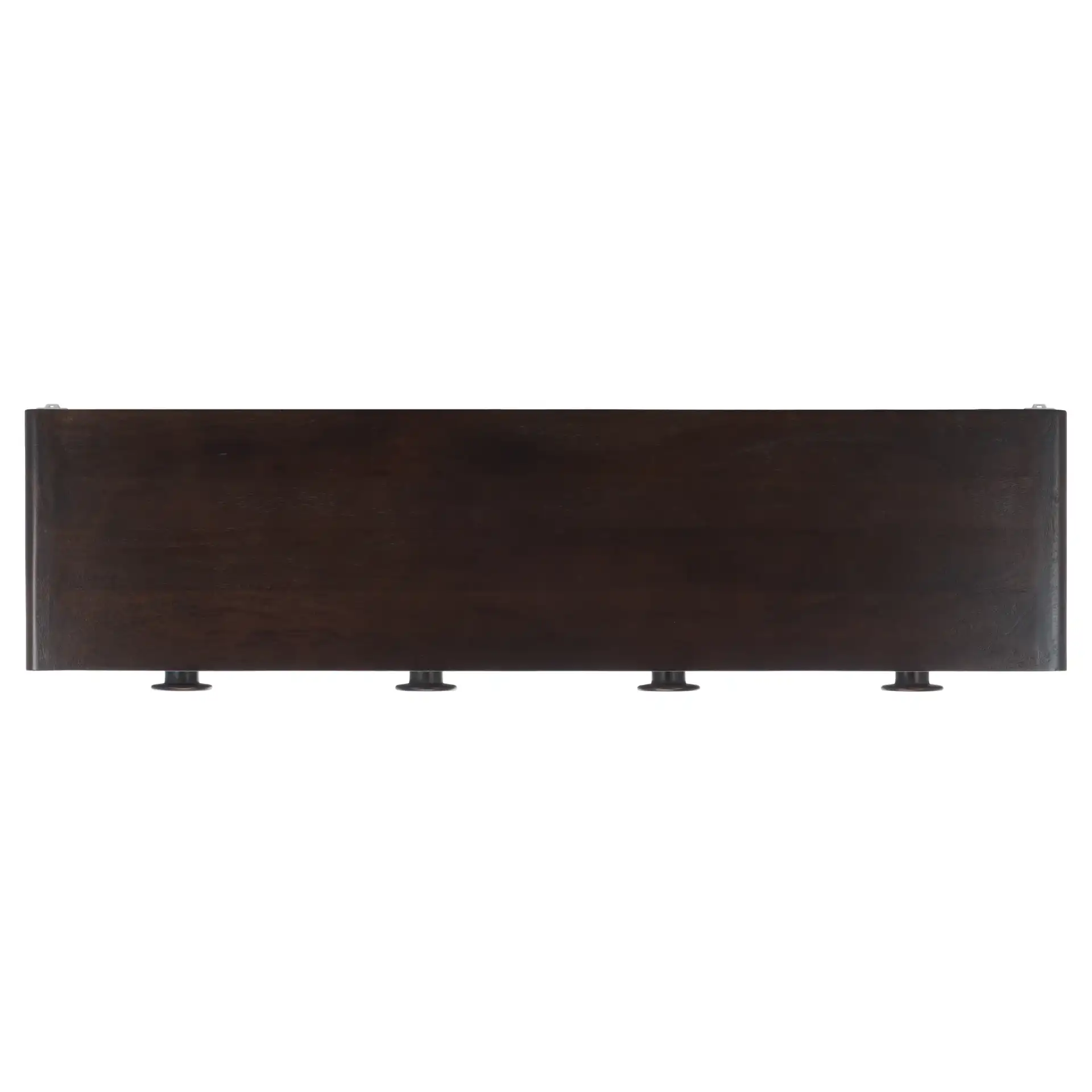 Jennamira Wood Sideboard in Dark Brown, detail view