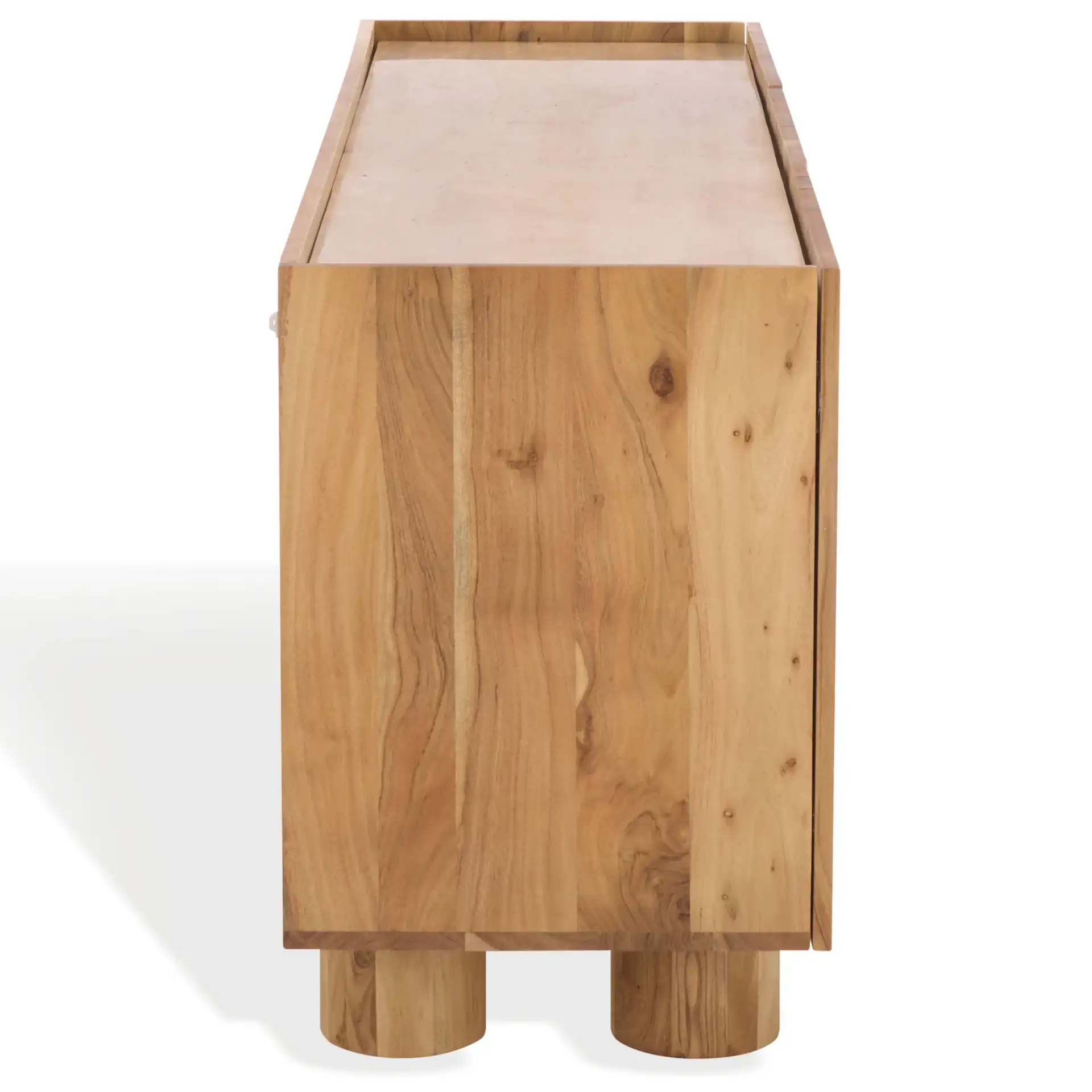 Ashlietta Travertine Sideboard in Natural / Travertine, detail view