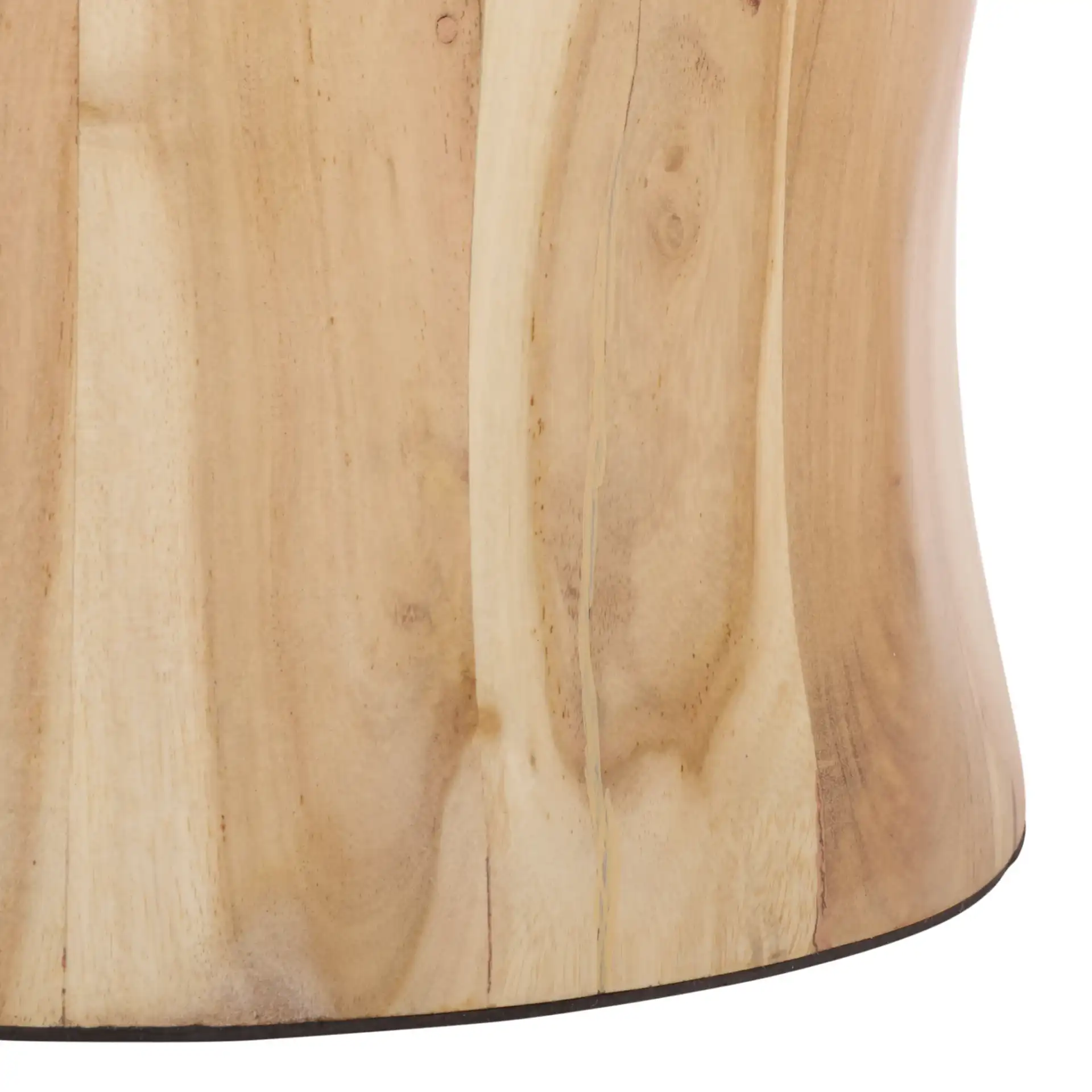 Jennamira Travertine Accent Table in Natural / Travertine, detail view