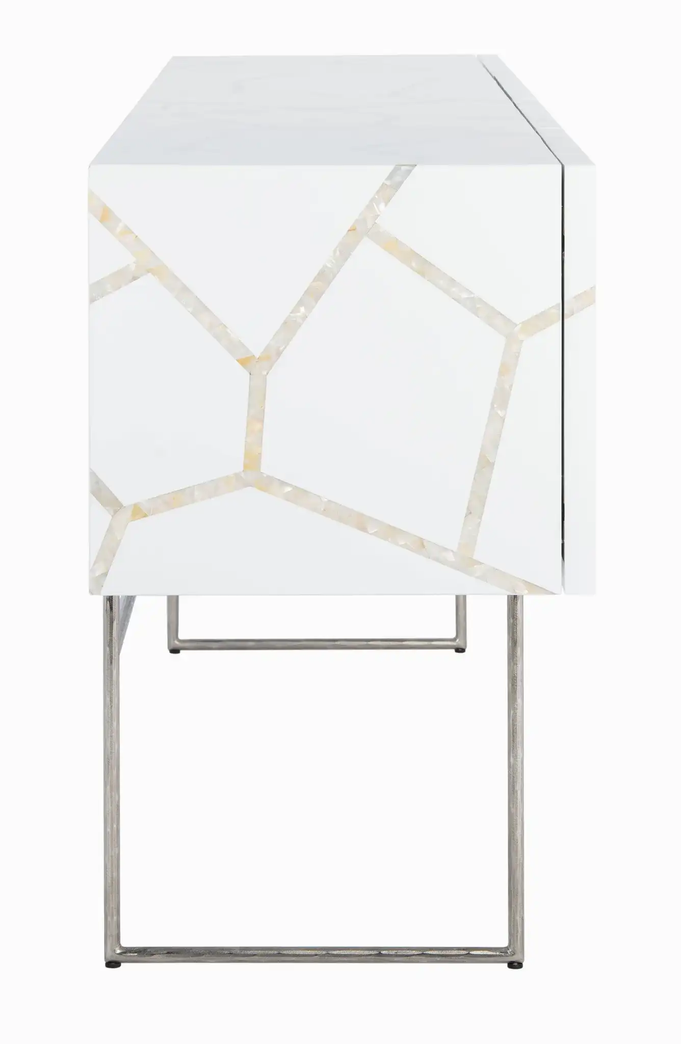 Ashley Buffet in White, detail view