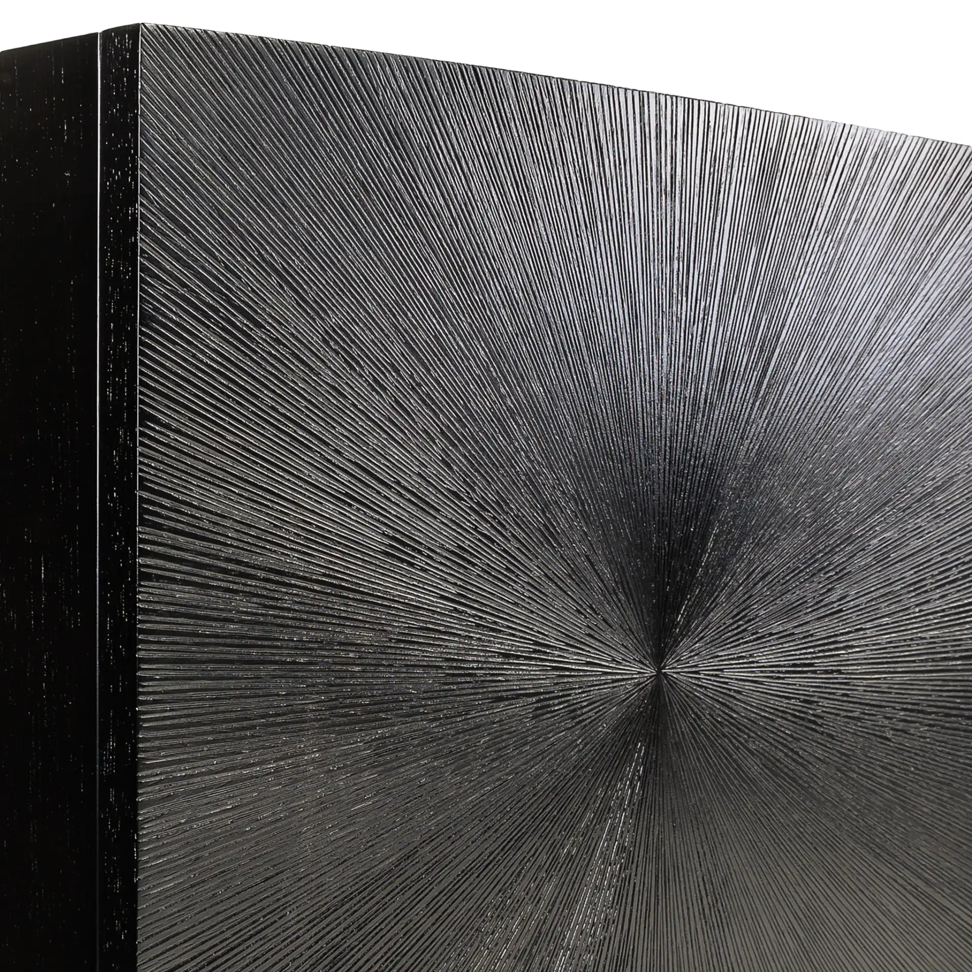 Zena Buffet in Black in a styled room