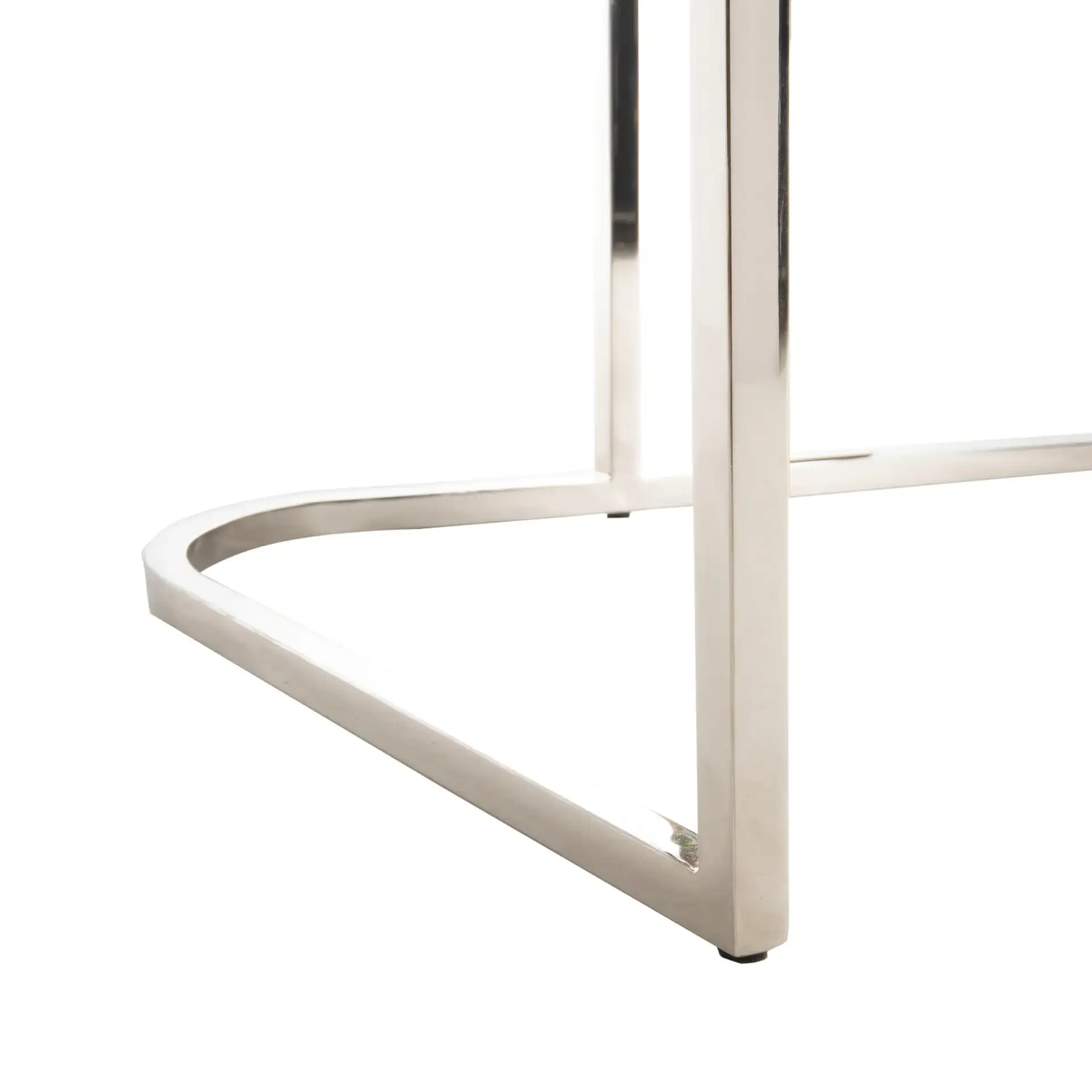 Julian Desk in Espresso / Steel, detail view